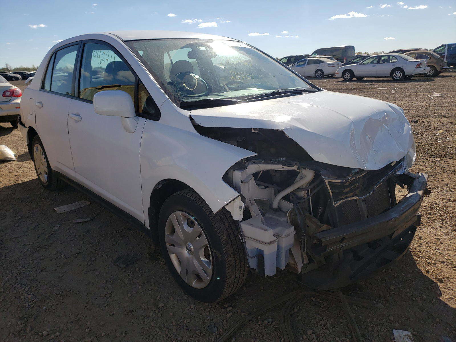 NISSAN VERSA S 2010 with VIN 3N1BC1AP2AL415538 - Photo from auction