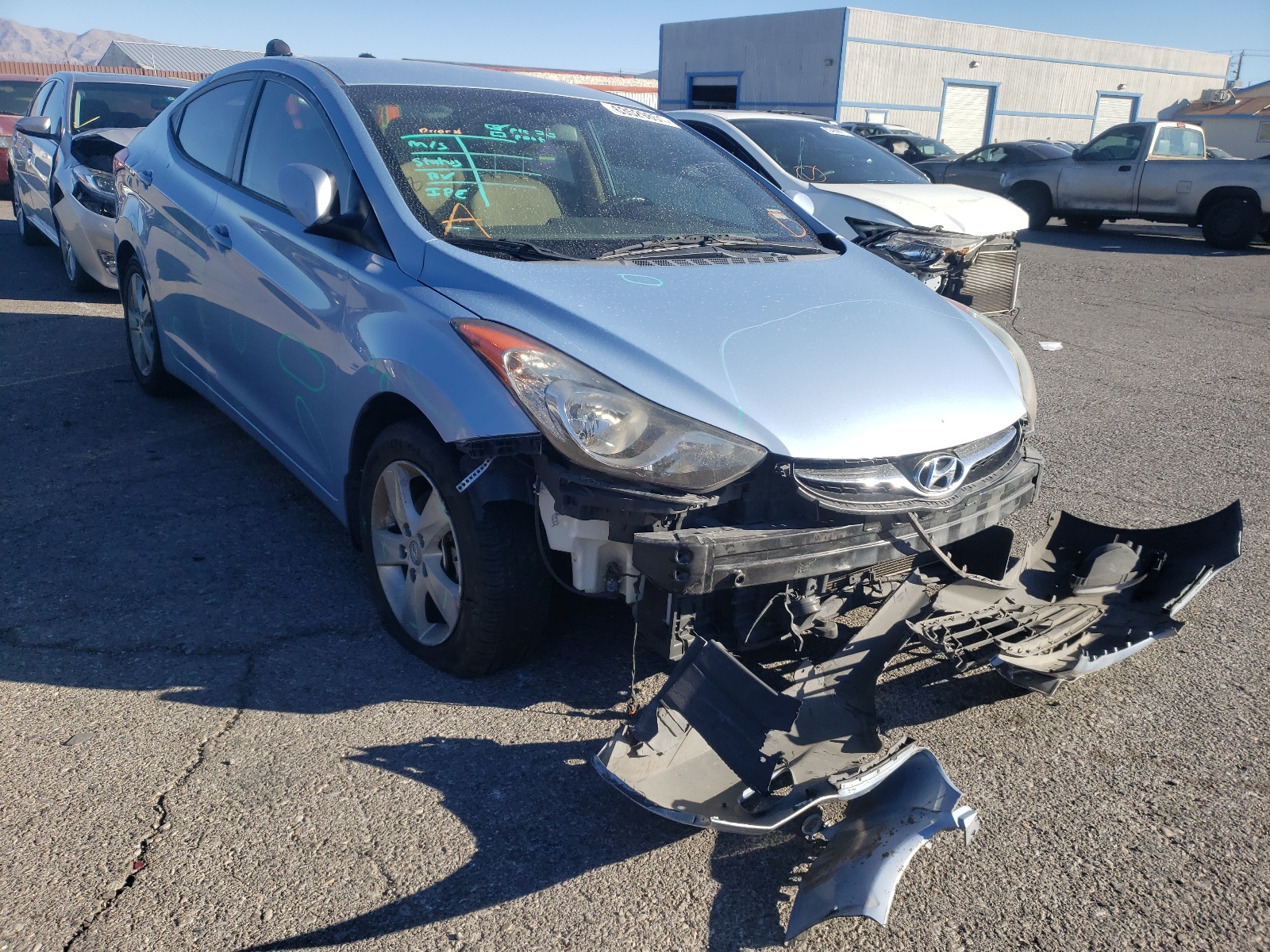 Photo 1 from auction – 2013 HYUNDAI ELANTRA GL with VIN KMHDH4AE2DU847396