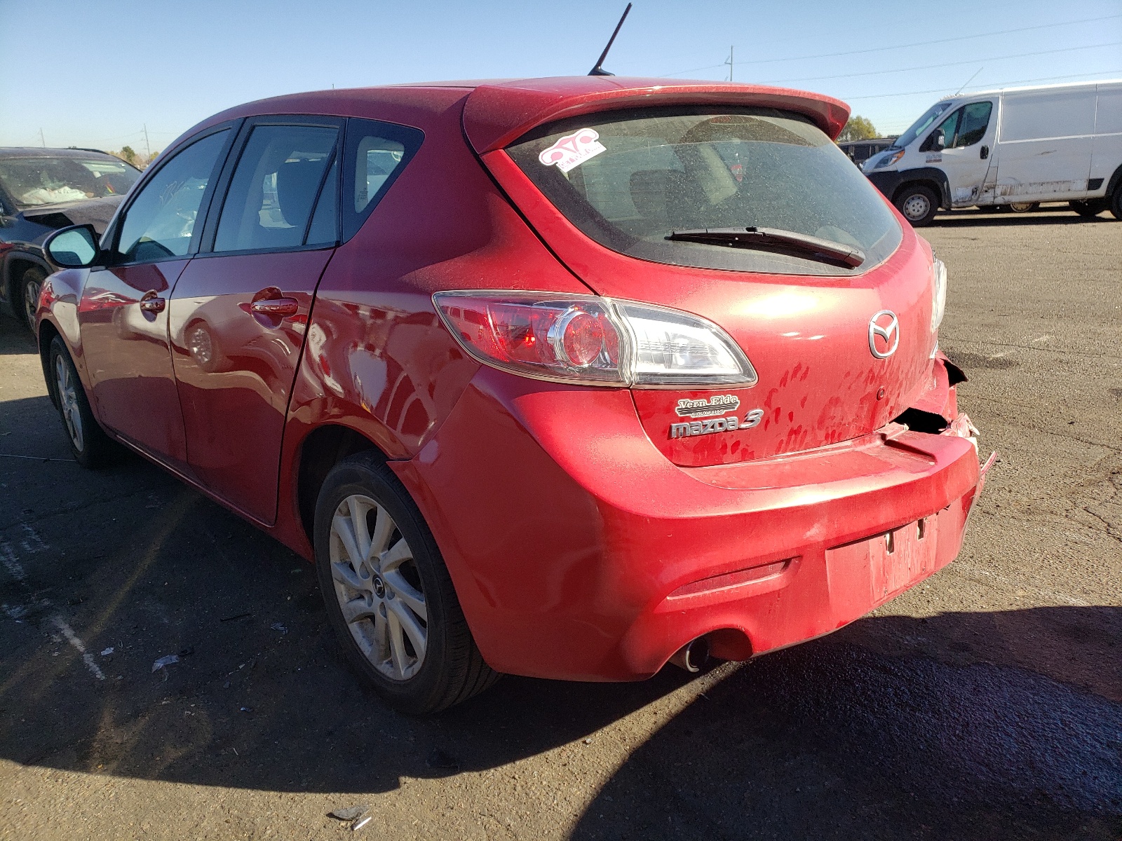 Photo 15 from auction – 2013 MAZDA 3 I with VIN JM1BL1L72D1840621