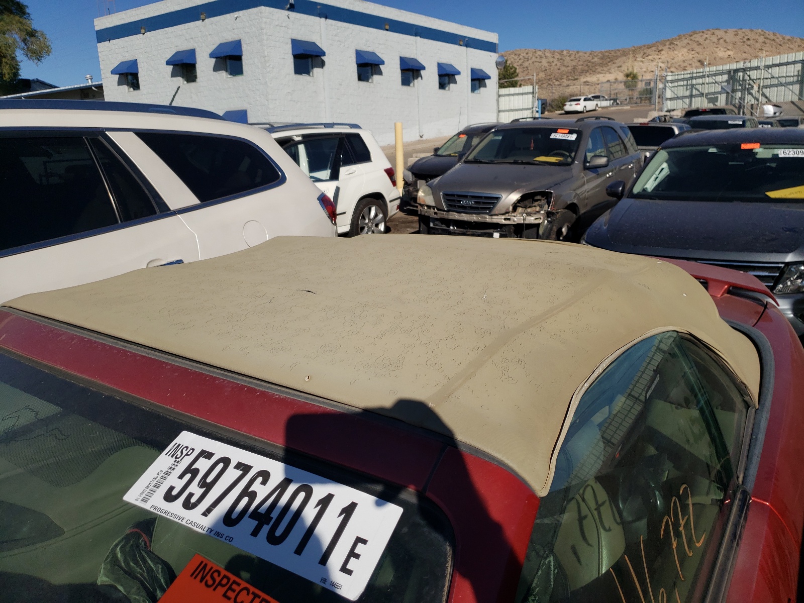 Photo 9 from auction – 2001 FORD MUSTANG with VIN 1FAFP44421F144504