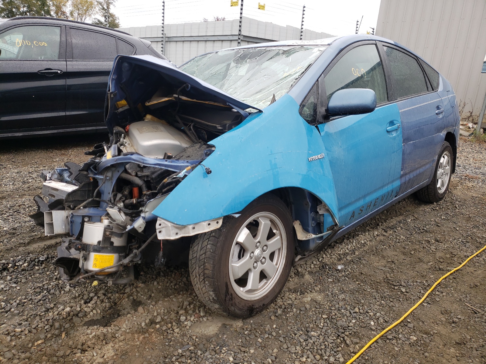 Photo 2 from auction – 2007 TOYOTA PRIUS with VIN JTDKB20U677687696