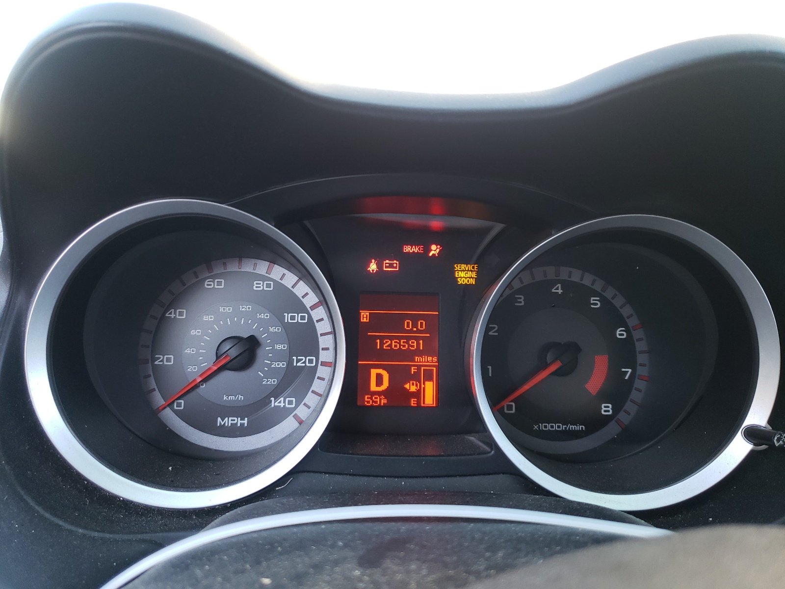 Photo 8 from auction – 2009 MITSUBISHI LANCER DE with VIN JA3AU16U69U030570