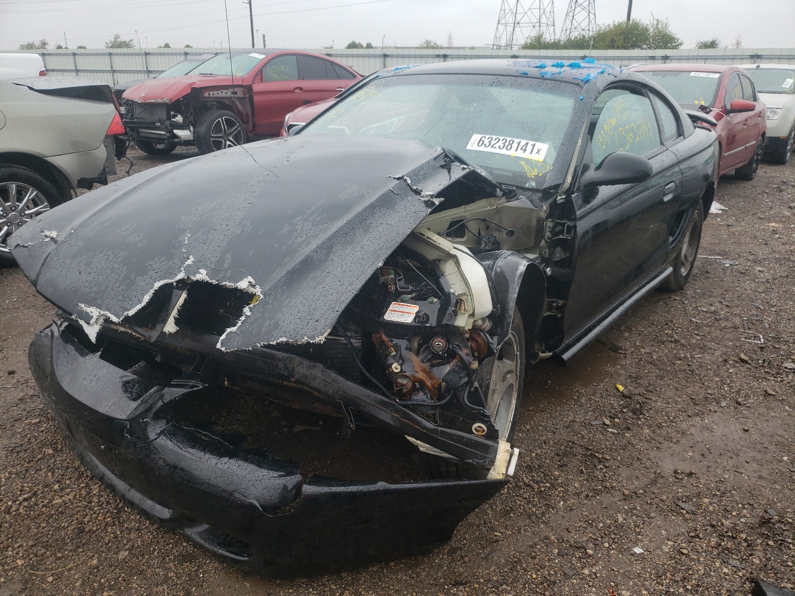 Photo 2 from auction – 1998 FORD MUSTANG with VIN 1FAFP4048WF167041