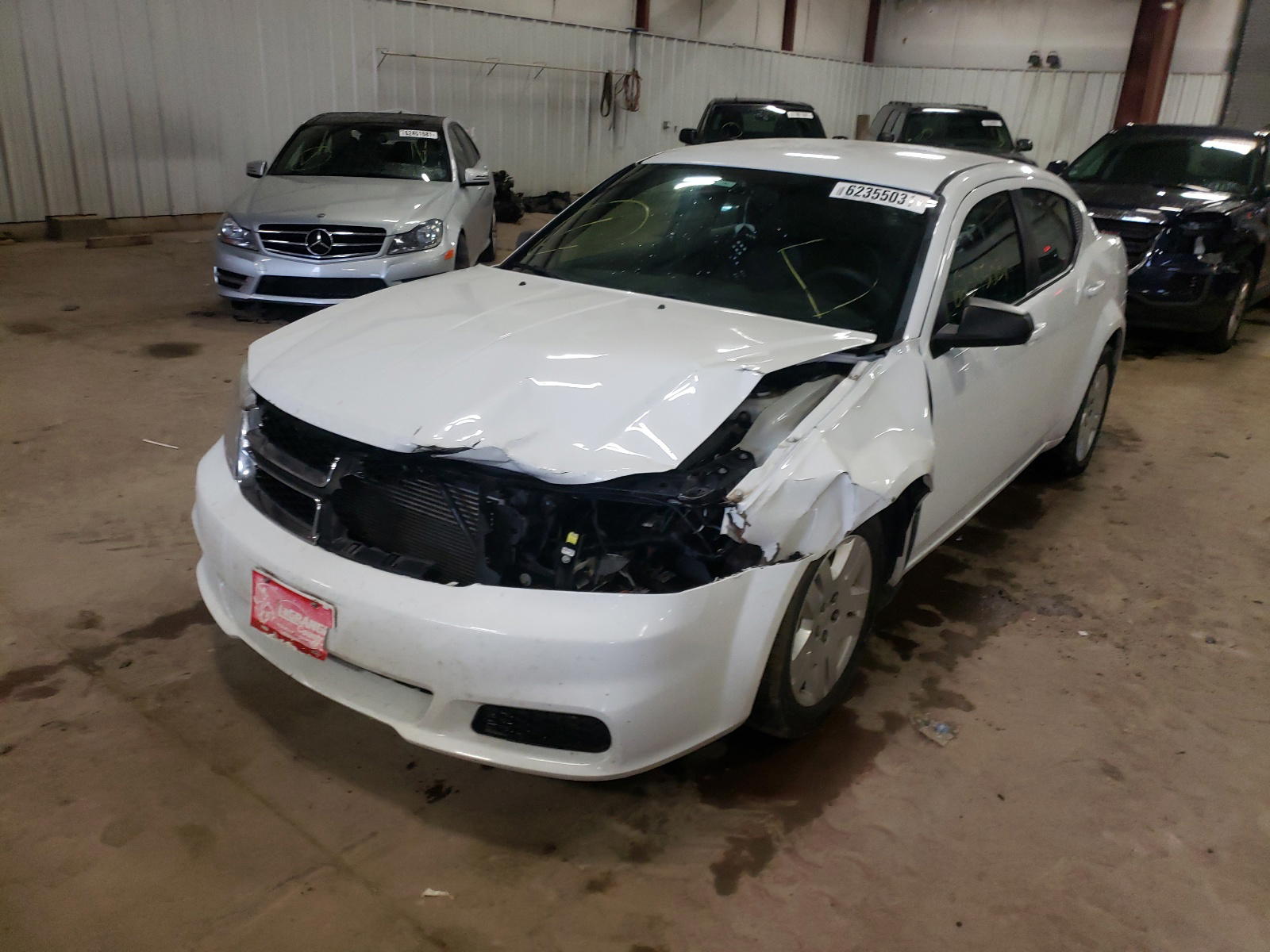 Photo 2 from auction – 2014 DODGE AVENGER SE with VIN 1C3CDZAB0EN215964