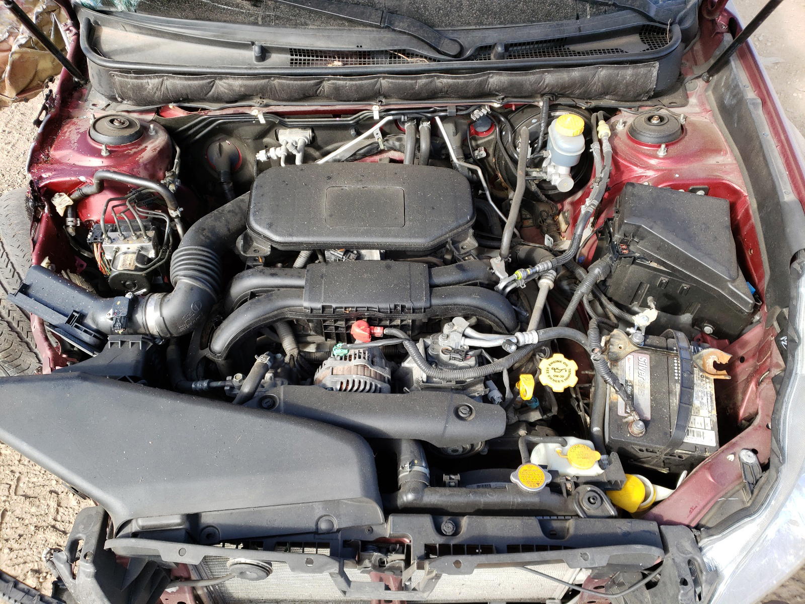 Photo 7 from auction – 2011 SUBARU LEGACY 2.5 with VIN 4S3BMCG69B3215046