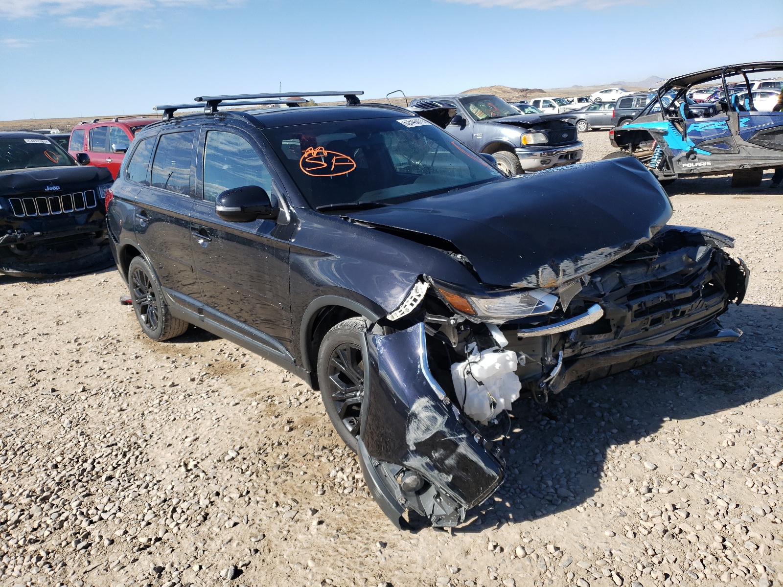 Photo 1 from auction – 2018 MITSUBISHI OUTLANDER with VIN JA4AZ3A37JZ028339