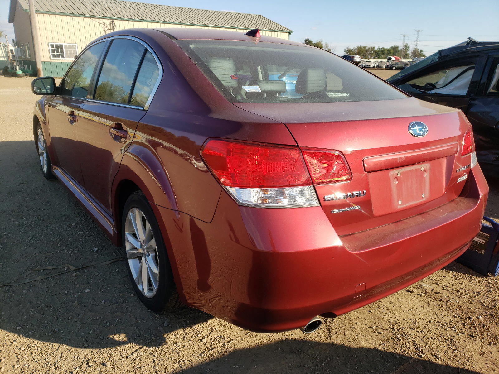 Photo 3 from auction – 2013 SUBARU LEGACY 2.5 with VIN 4S3BMBK65D3040671