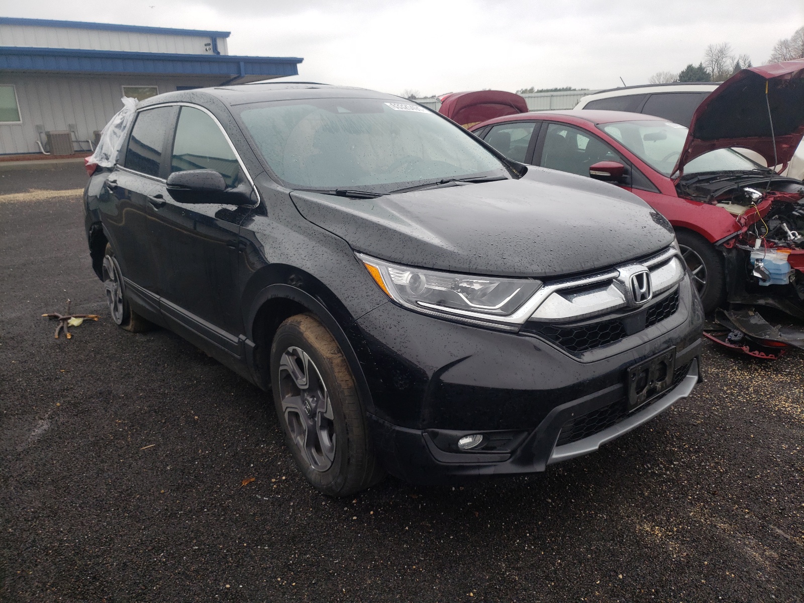 HONDA CR-V EXL 2018 with VIN 7FARW2H83JE025834 - Photo from auction