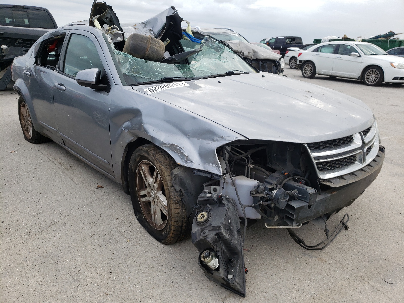 DODGE AVENGER SX 2013 с VIN 1C3CDZCB1DN589026 - Фото с аукциона