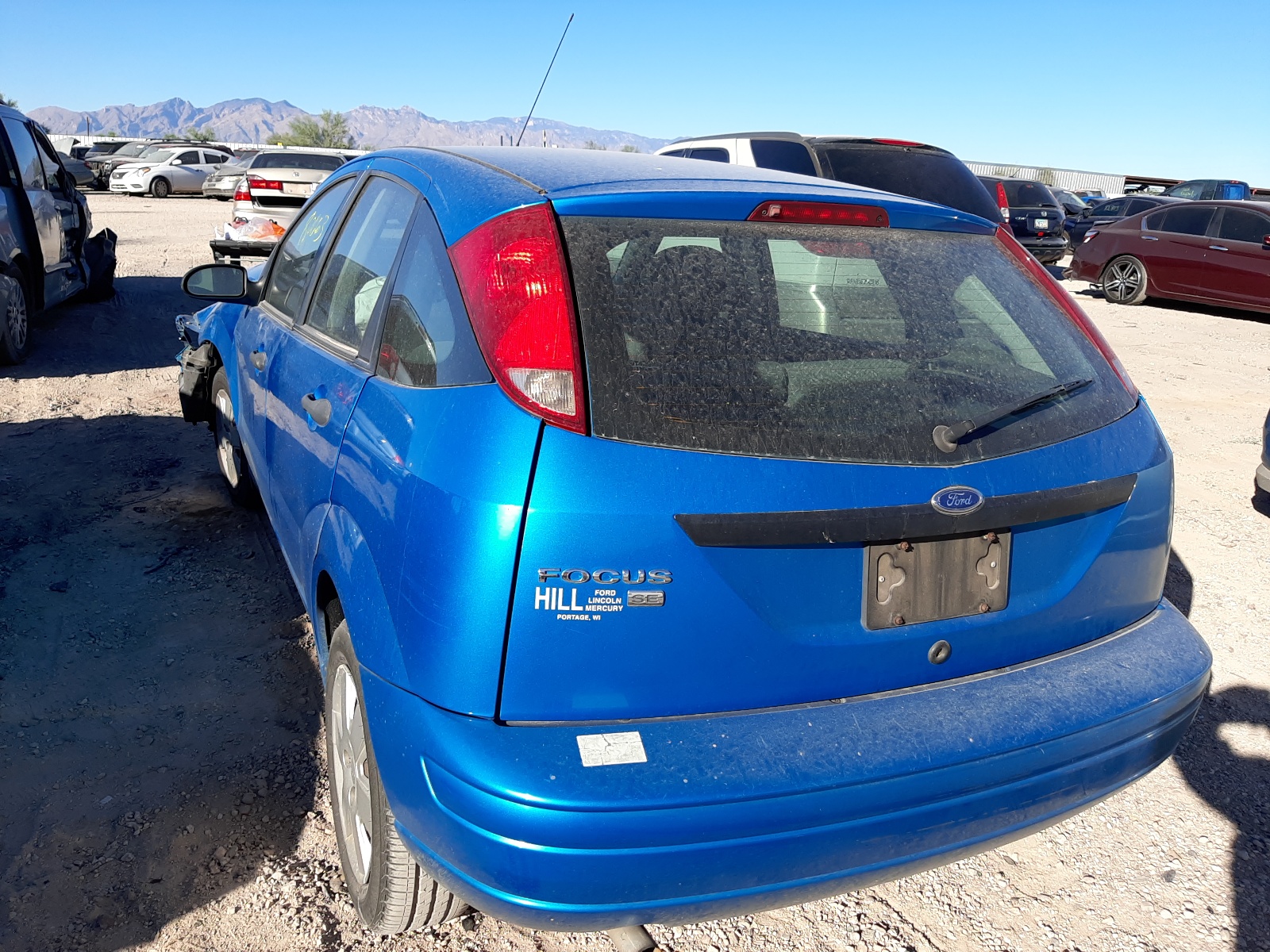 Photo 3 from auction – 2007 FORD FOCUS ZX5 with VIN 1FAHP37N77W314355