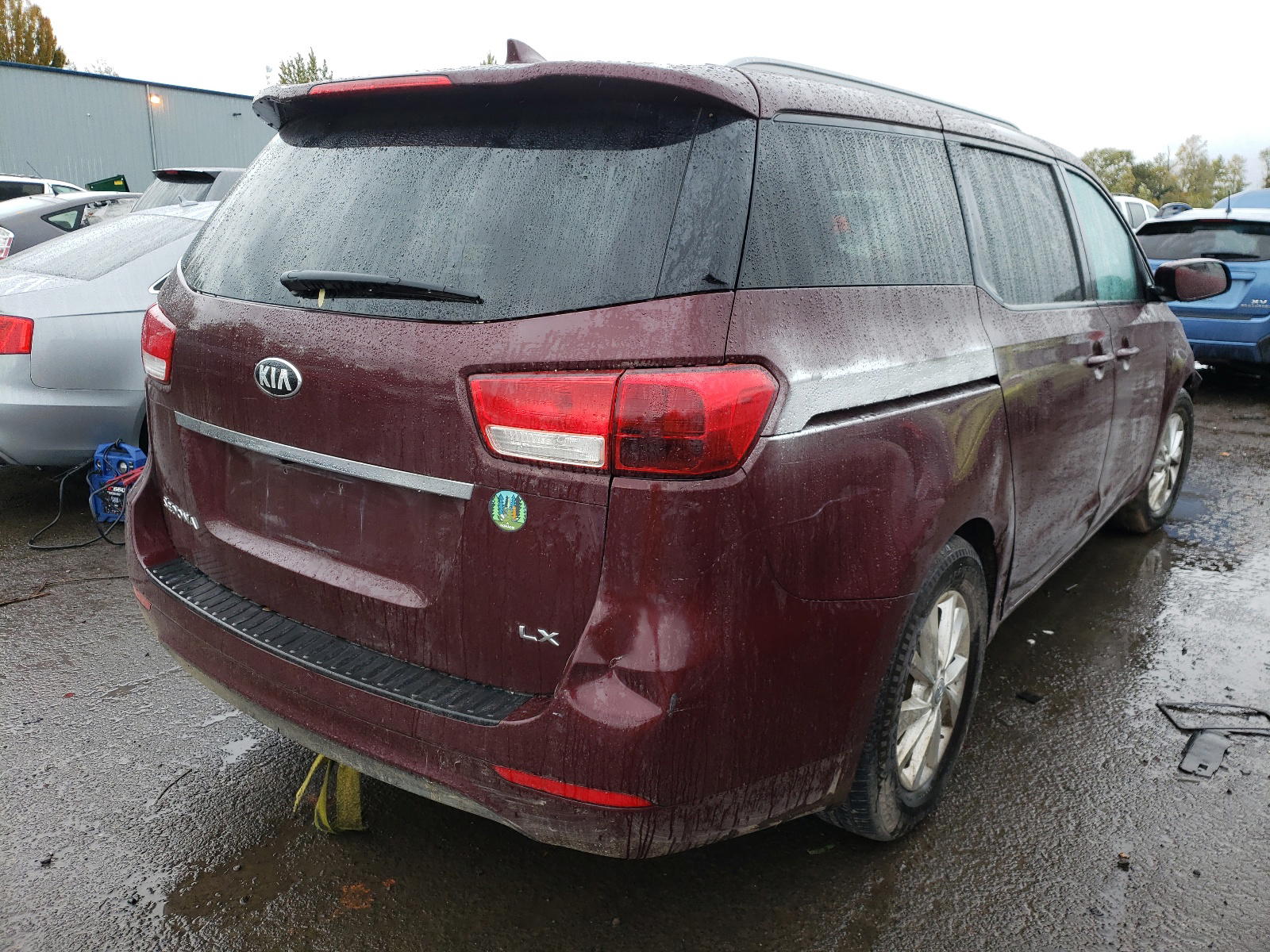 Photo 4 from auction – 2015 KIA SEDONA LX with VIN KNDMB5C19F6072818