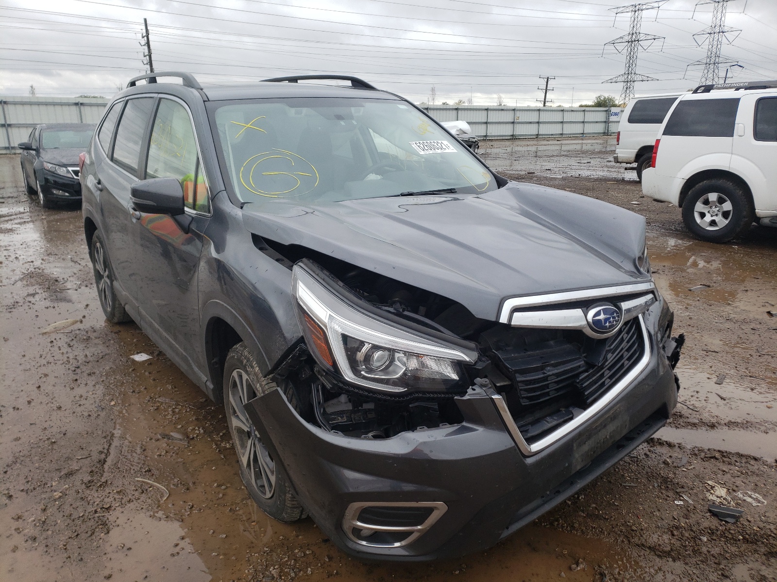 SUBARU FORESTER L 2020 with VIN JF2SKAUCXLH495957 - Photo from auction