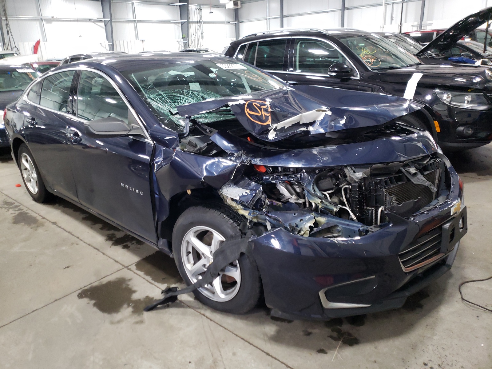 CHEVROLET MALIBU LS 2016 with VIN 1G1ZB5ST2GF286763 - Photo from auction