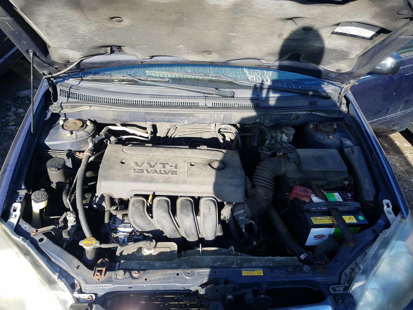Photo 7 from auction – 2005 TOYOTA COROLLA CE with VIN 2T1BR30E45C345606