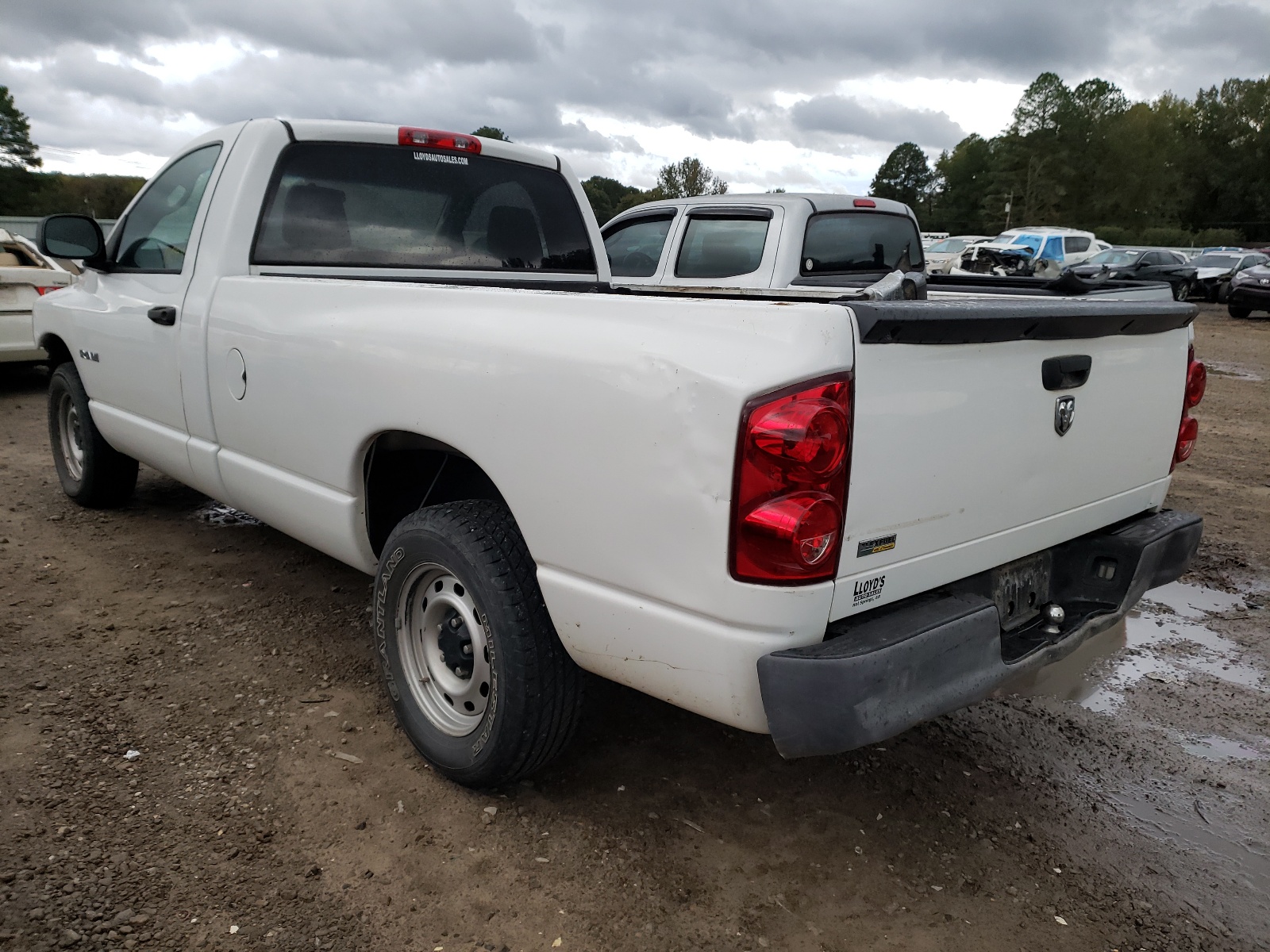 Photo 3 from auction – 2008 DODGE RAM 1500 S with VIN 1D7HA16N88J118219
