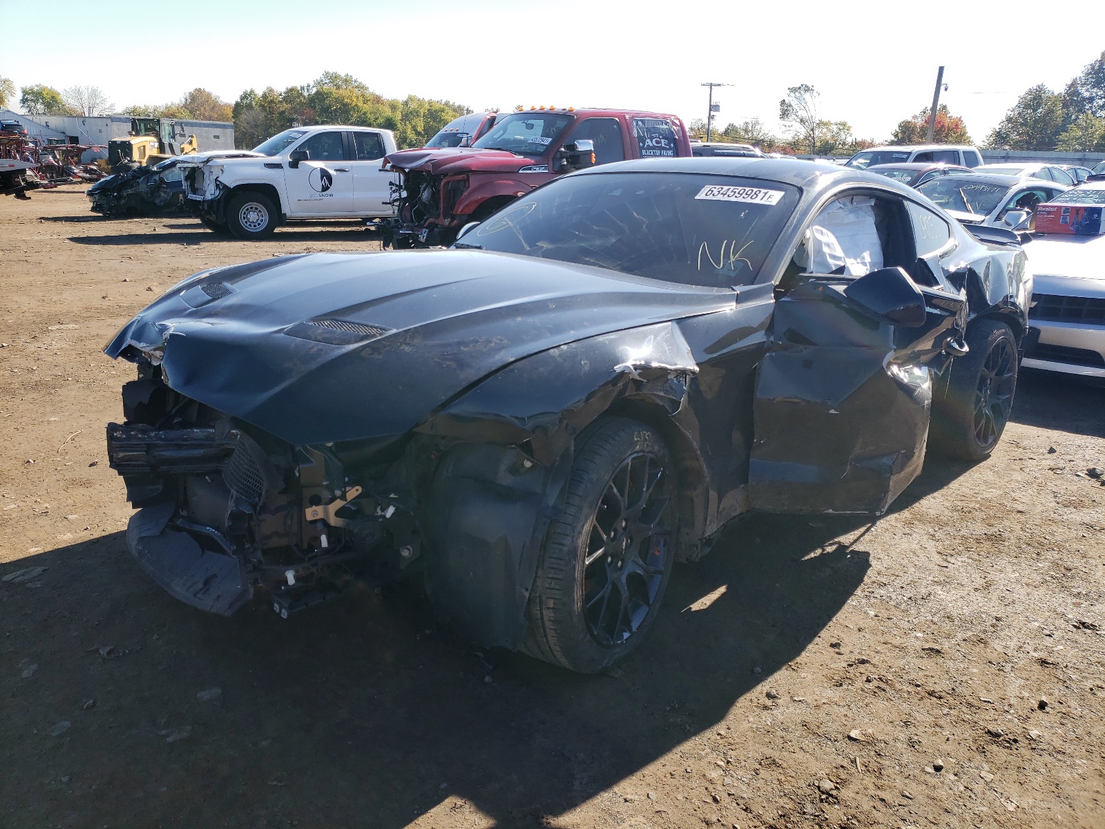 Photo 2 from auction – 2019 FORD MUSTANG with VIN 1FA6P8TH1K5198850