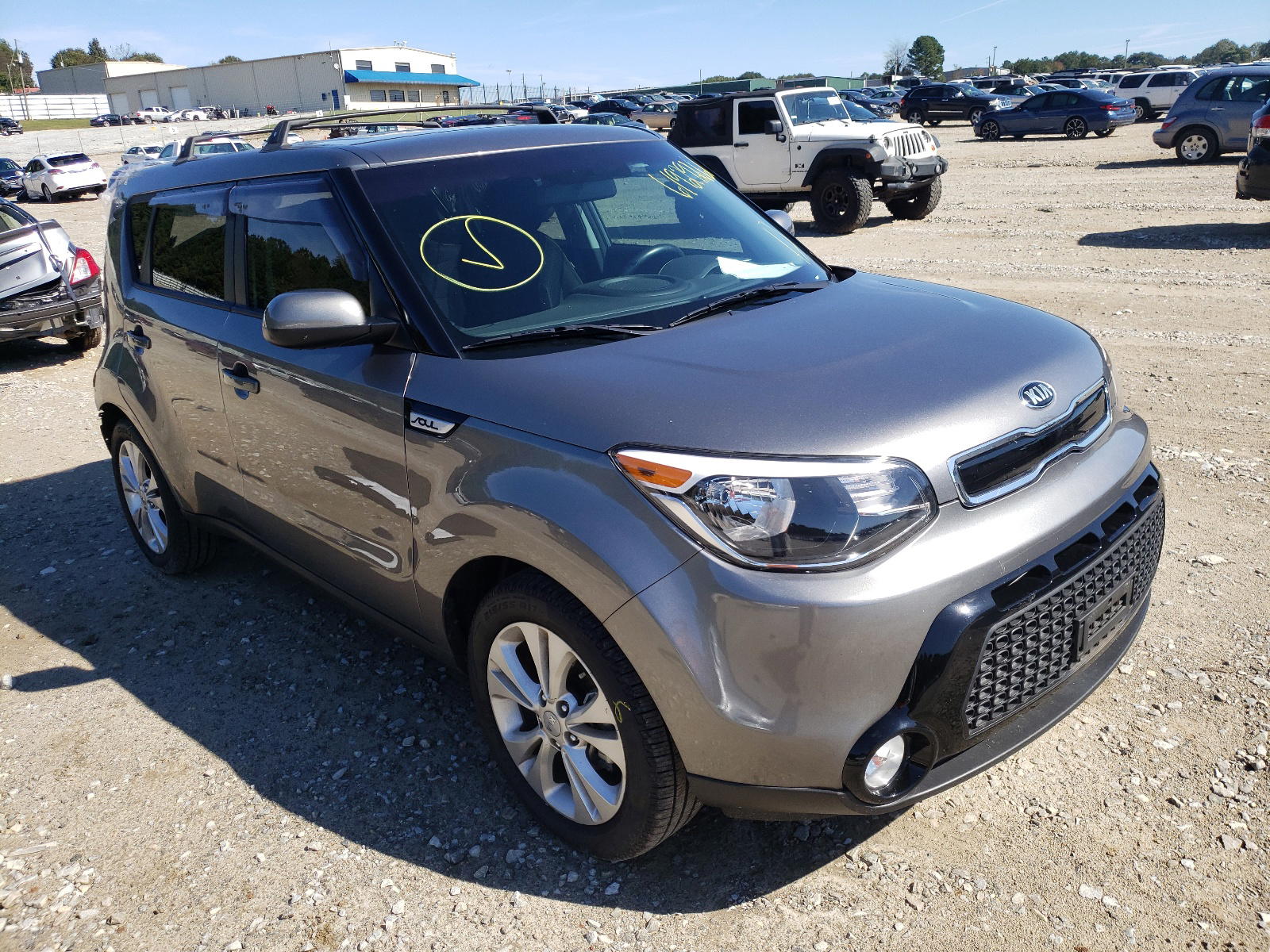 KIA SOUL 2016 with VIN KNDJP3A59G7332256 - Photo from auction