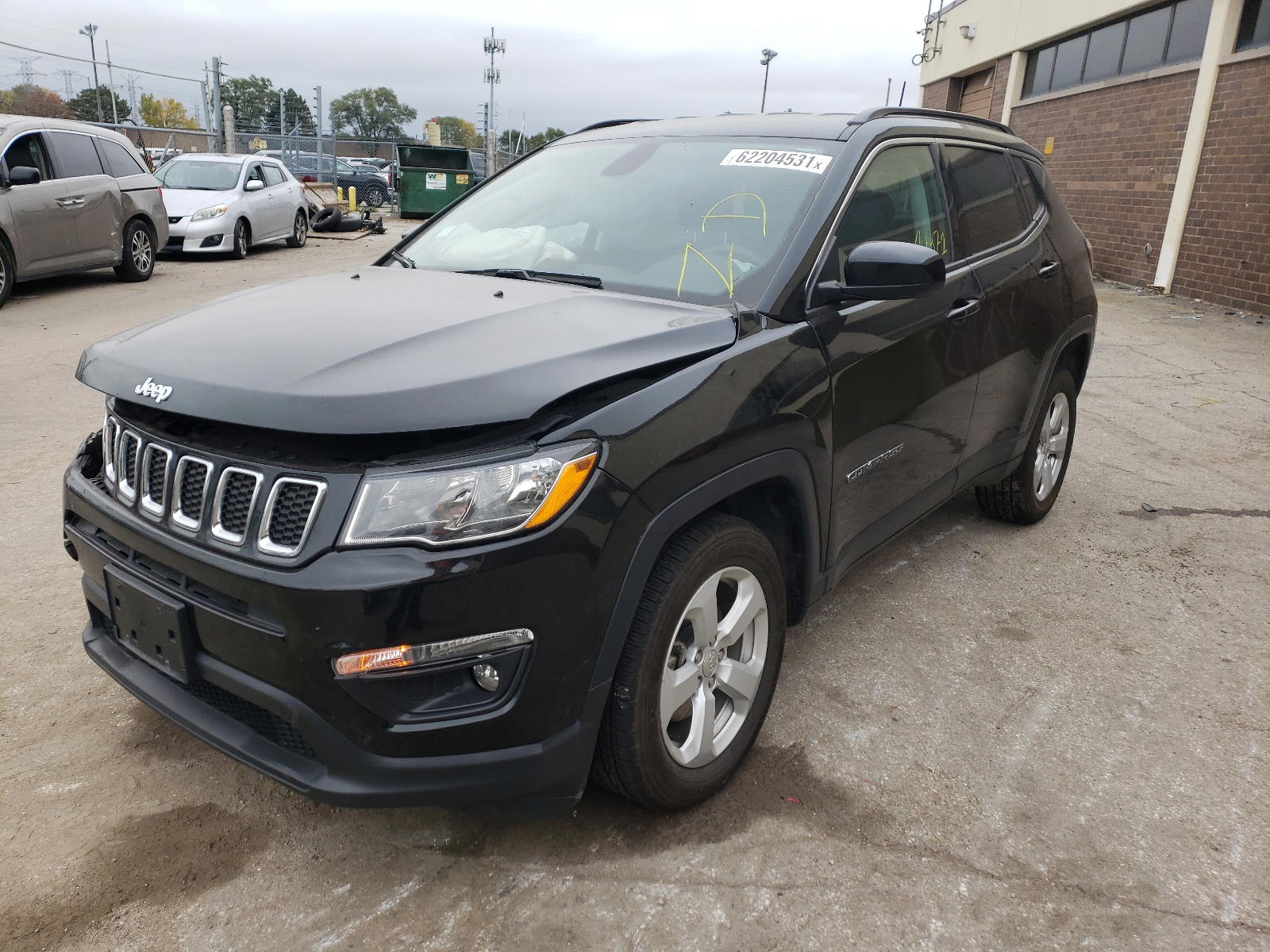 Photo 2 from auction – 2020 JEEP COMPASS LA with VIN 3C4NJDBB3LT115935