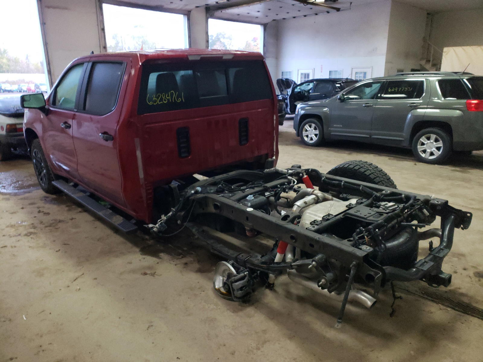 Photo 3 from auction – 2021 CHEVROLET SILVERADO with VIN 1GCPYFED3MZ296848