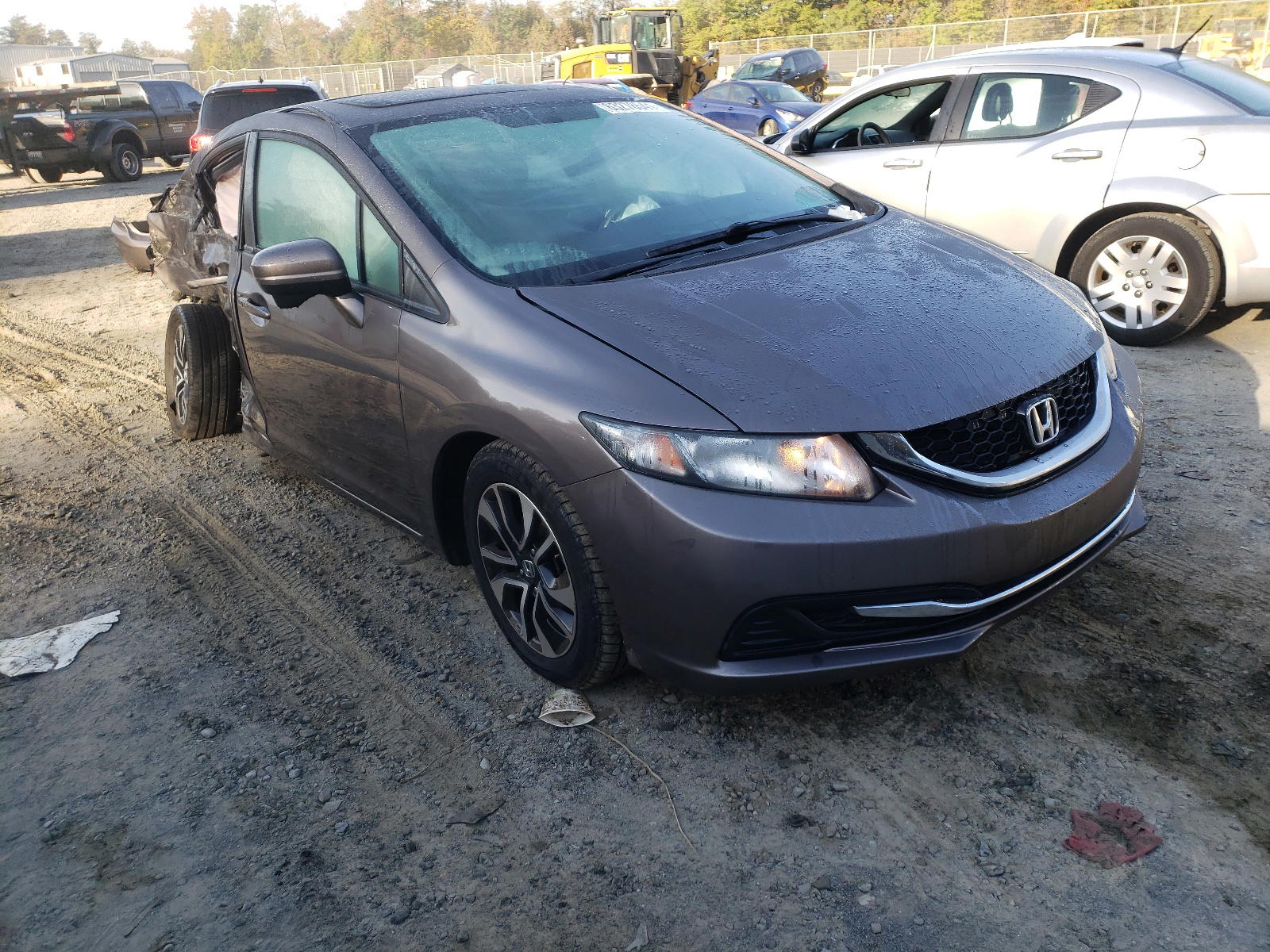 HONDA CIVIC EX 2015 with VIN 19XFB2F84FE291339 - Photo from auction