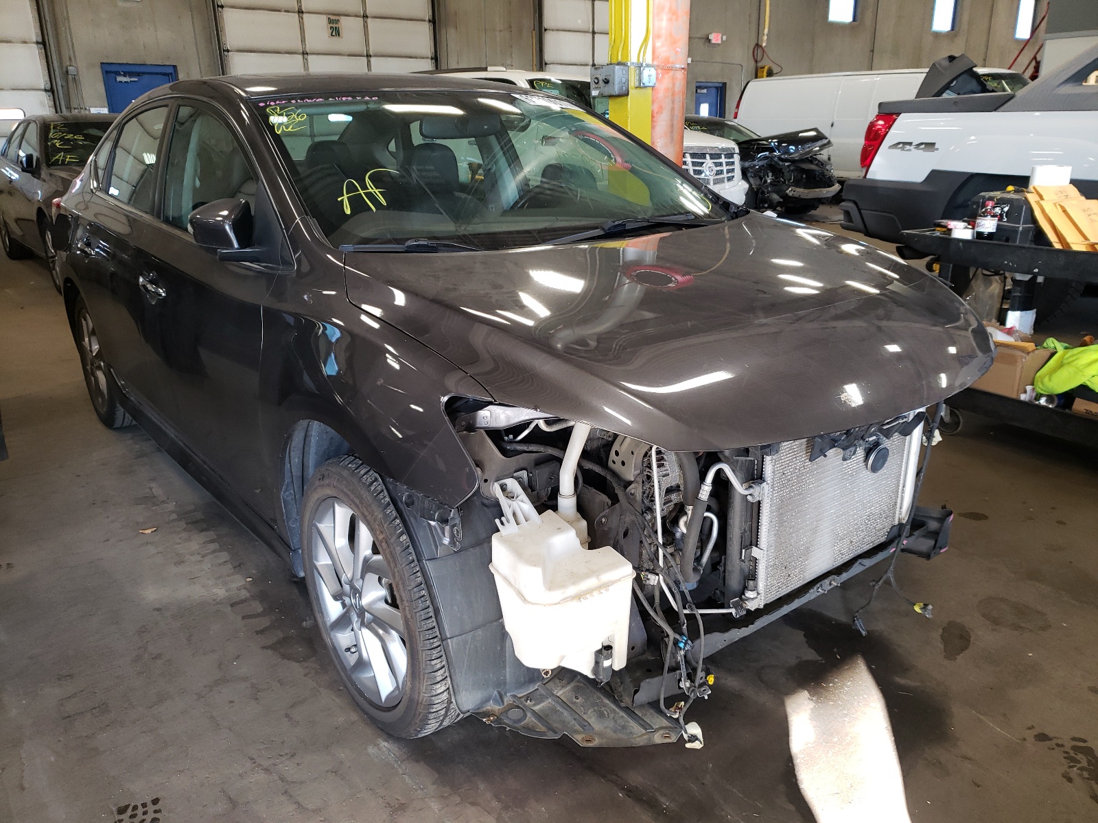 NISSAN SENTRA S 2015 with VIN 3N1AB7AP2FY269377 - Photo from auction