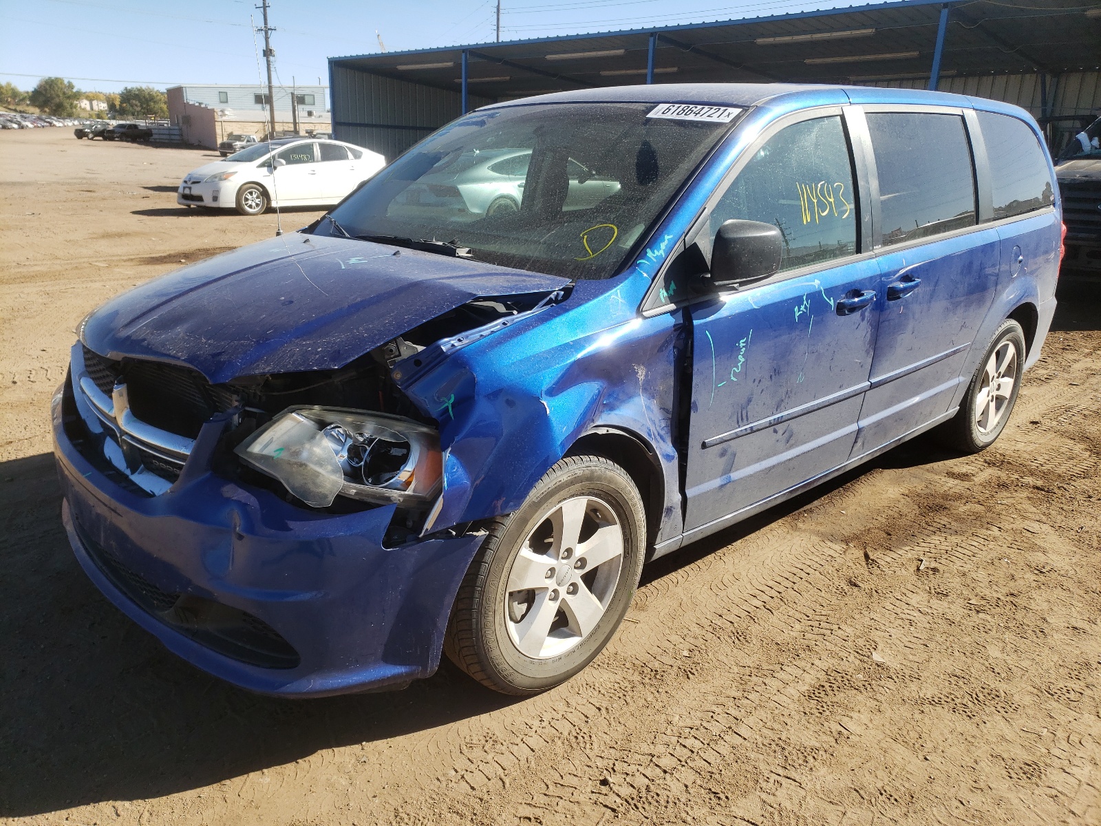 Photo 2 from auction – 2013 DODGE GRAND CARA with VIN 2C4RDGBG0DR760536