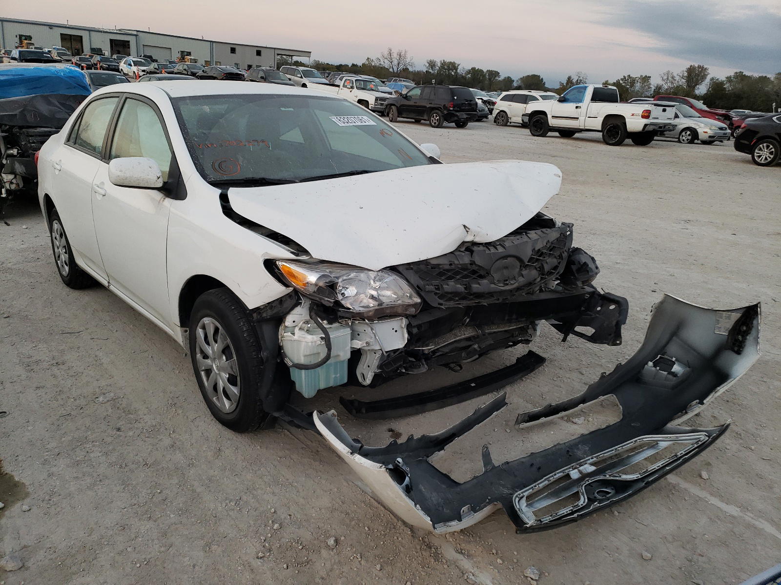 TOYOTA COROLLA BA 2011 with VIN 2T1BU4EE3BC702279 - Photo from auction