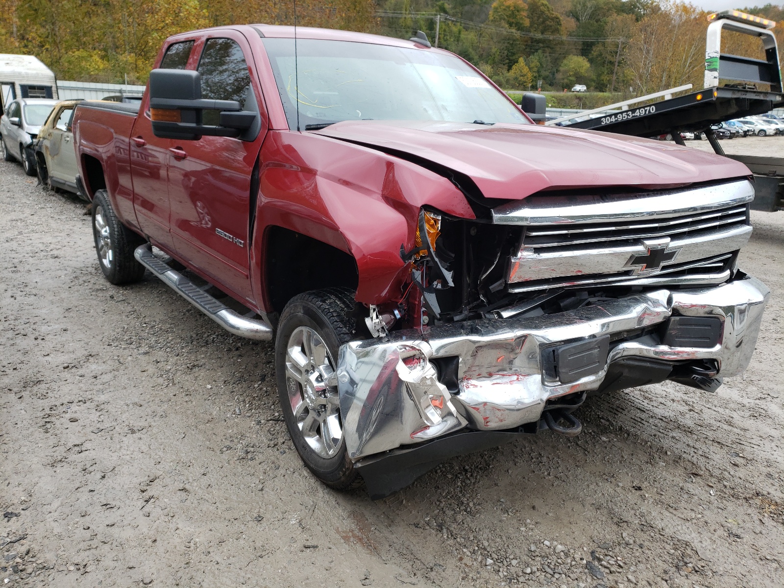 Photo 1 from auction – 2018 CHEVROLET SILVERADO with VIN 1GC2KVEG5JZ276130