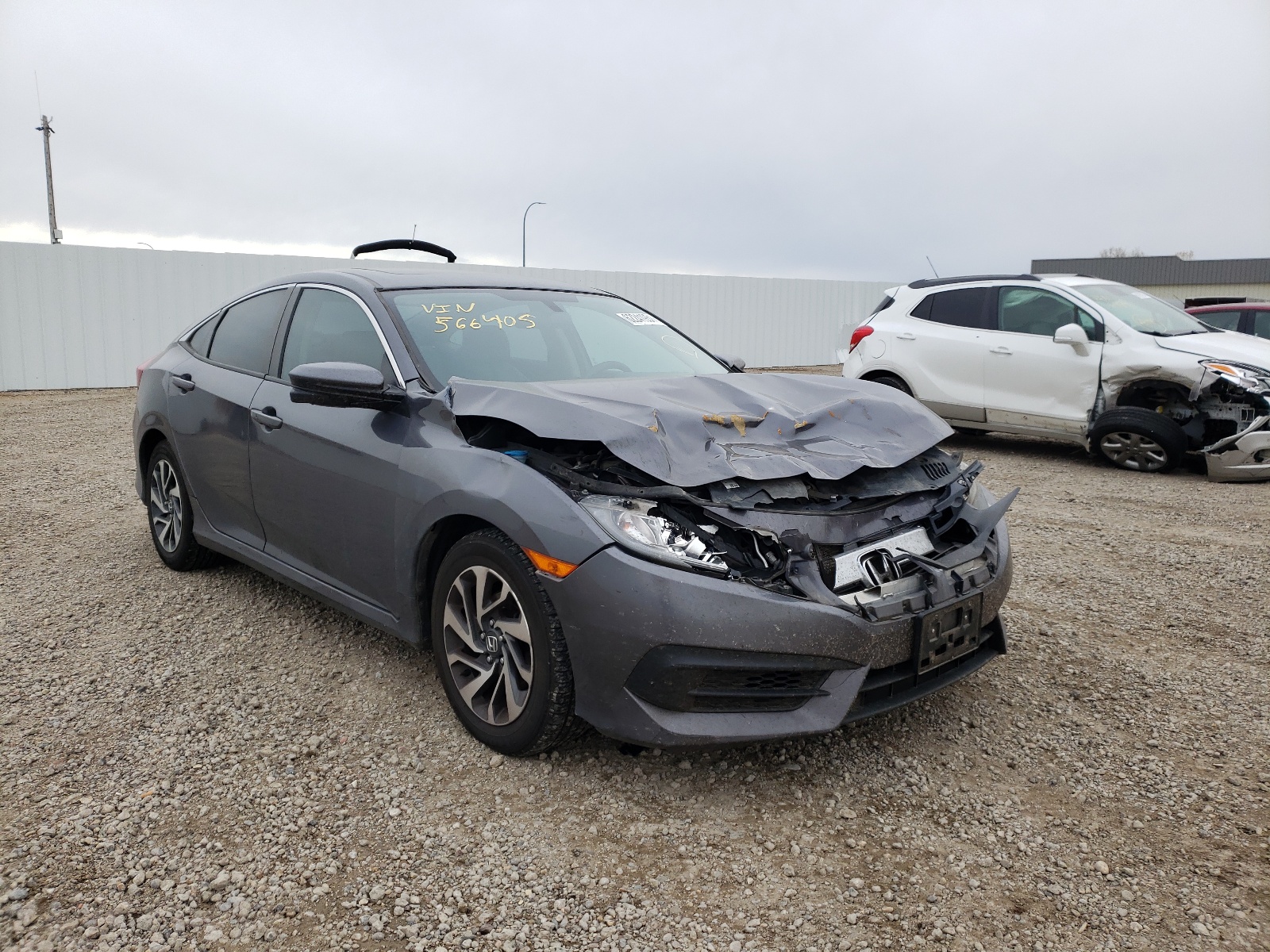 HONDA CIVIC EX 2017 z numerem VIN 2HGFC2F71HH566405 - Zdjęcie z aukcji
