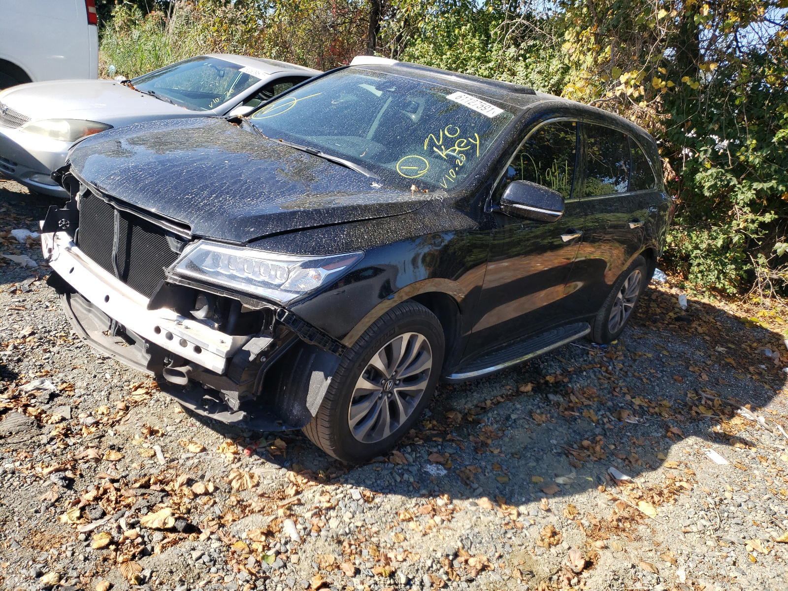 Photo 2 from auction – 2016 ACURA MDX TECHNO with VIN 5FRYD4H69GB052874