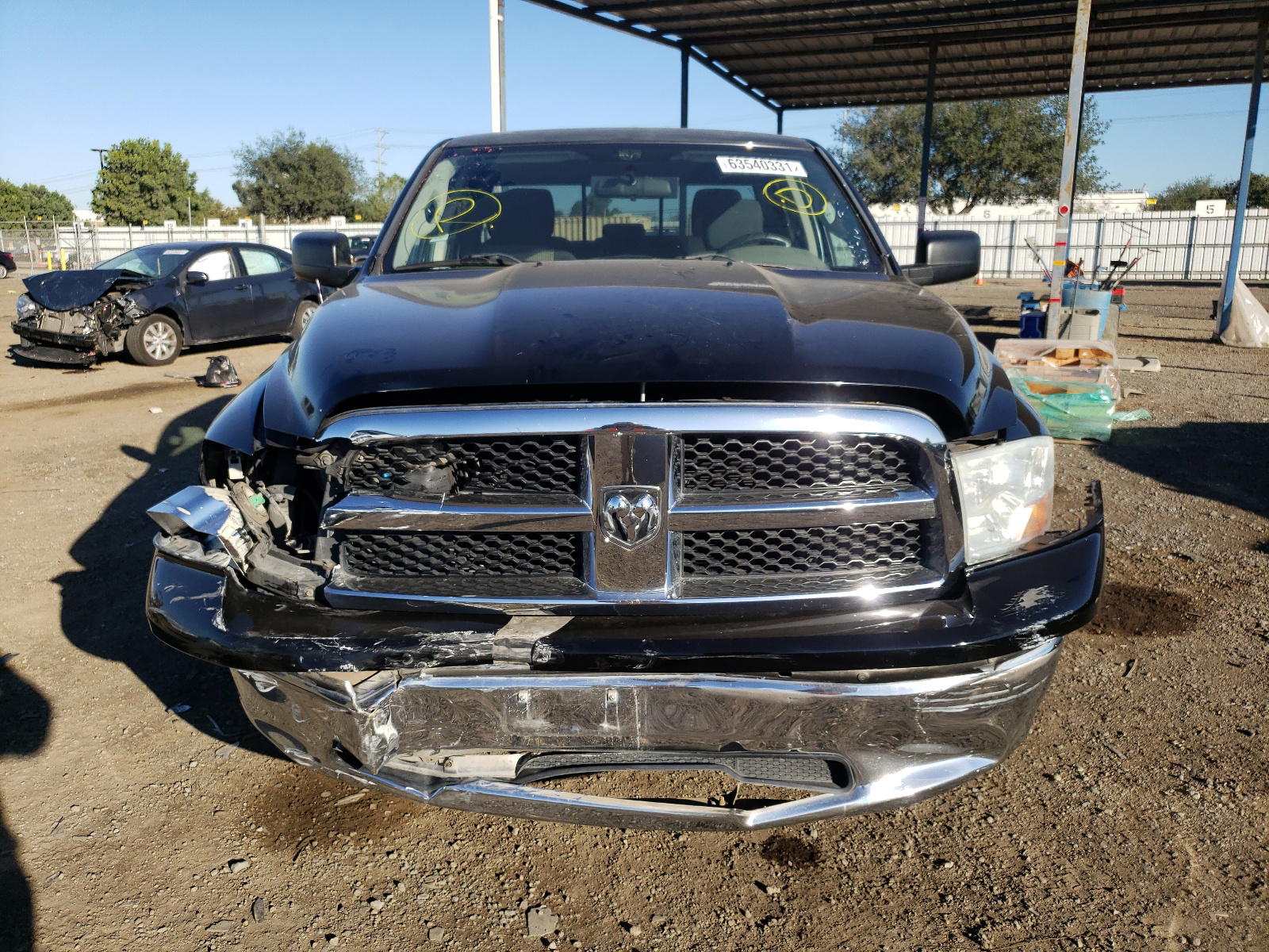 Photo 9 from auction – 2012 DODGE RAM 1500 S with VIN 1C6RD6GP2CS116379