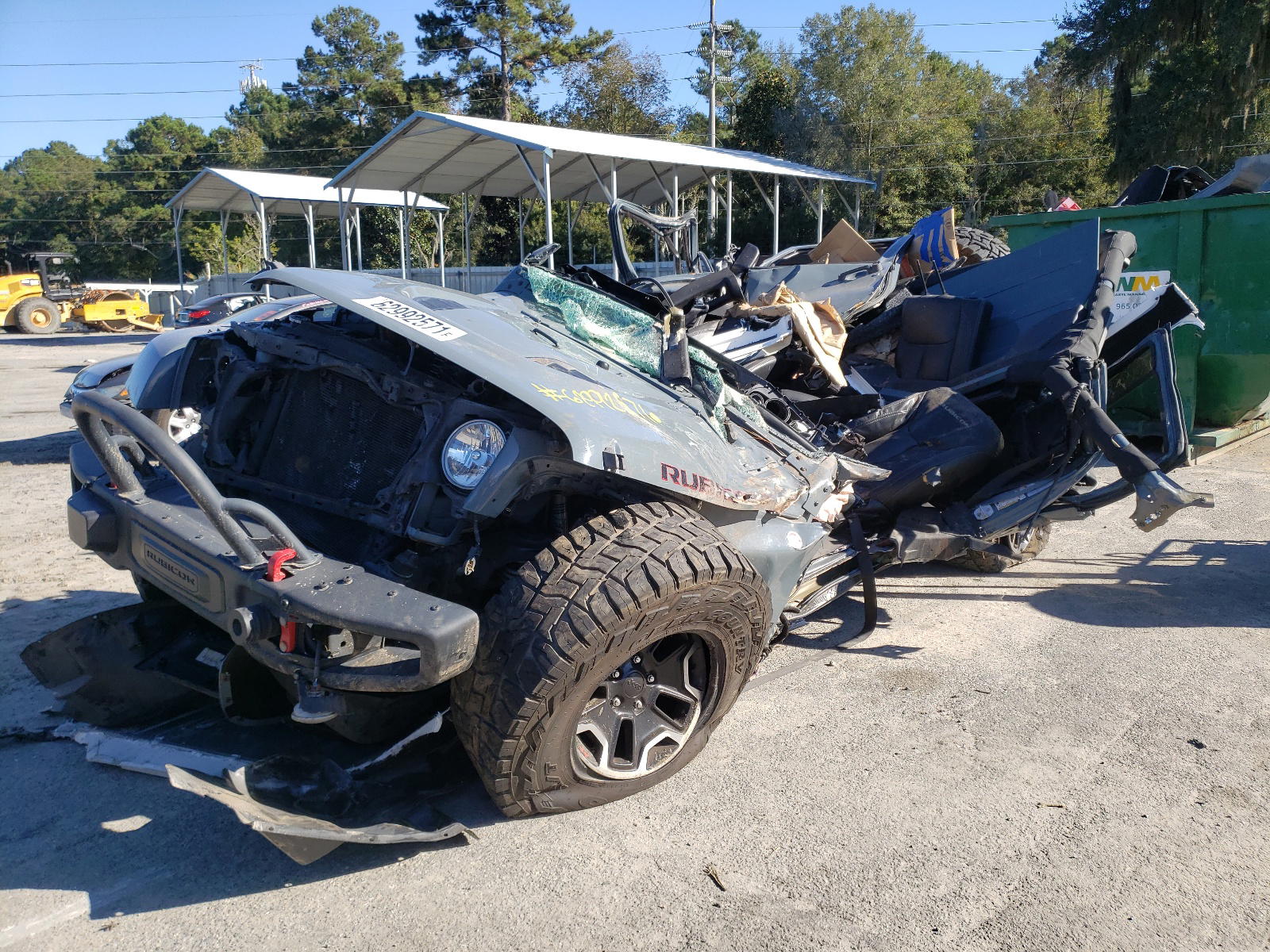 Photo 2 from auction – 2015 JEEP WRANGLER U with VIN 1C4BJWFG3FL540642