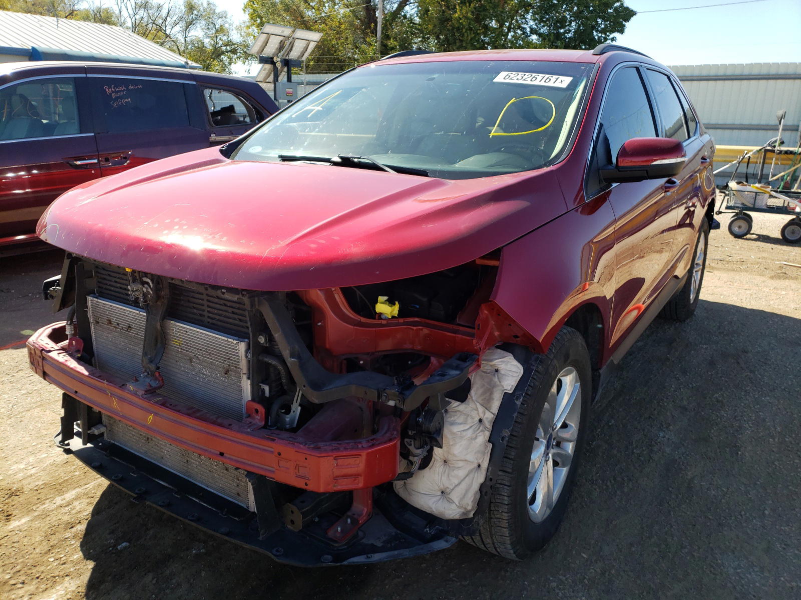 Photo 2 from auction – 2017 FORD EDGE SEL with VIN 2FMPK4J81HBC15901