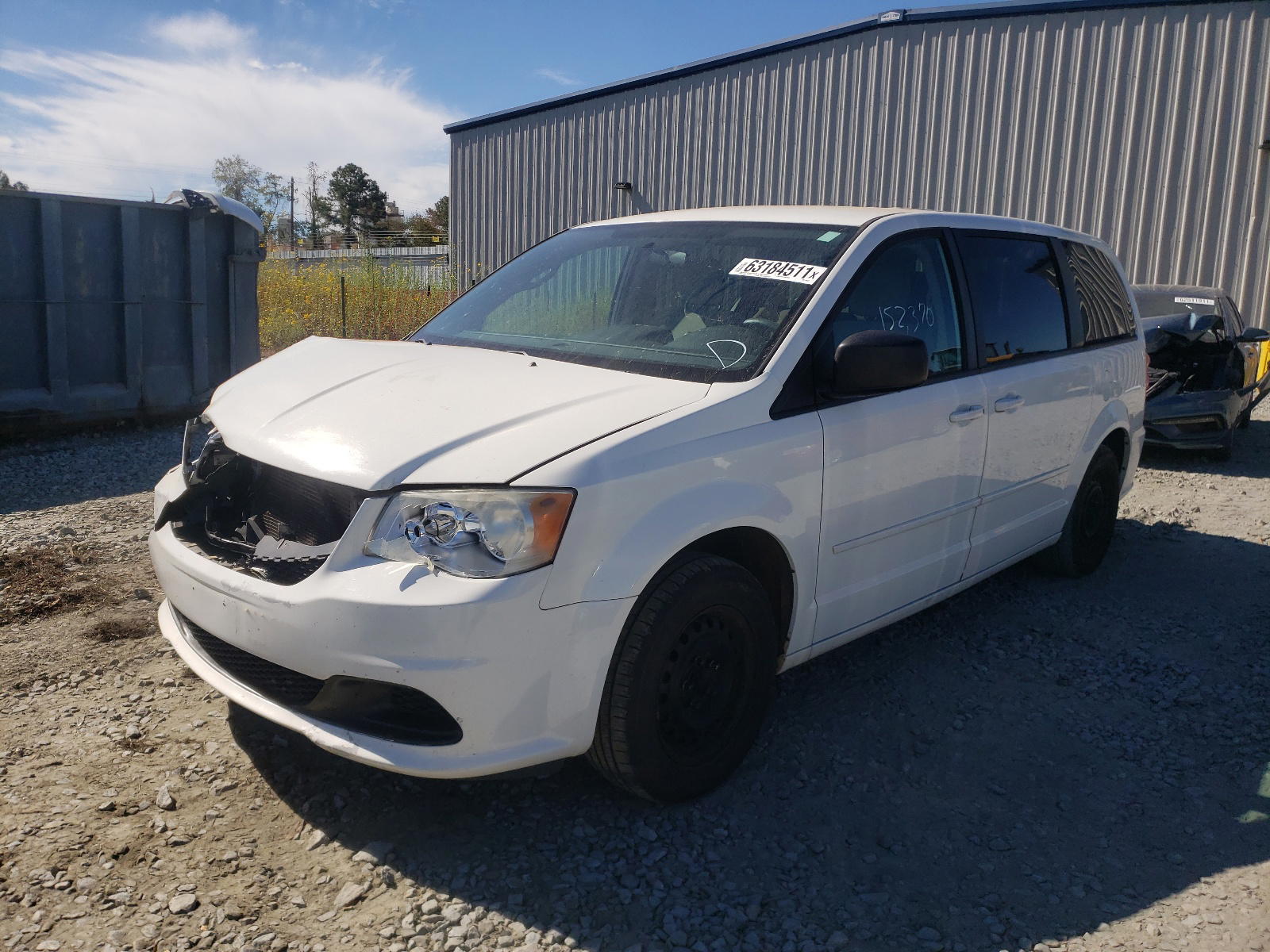 Photo 2 from auction – 2012 DODGE GRAND CARA with VIN 2C4RDGBG3CR324567