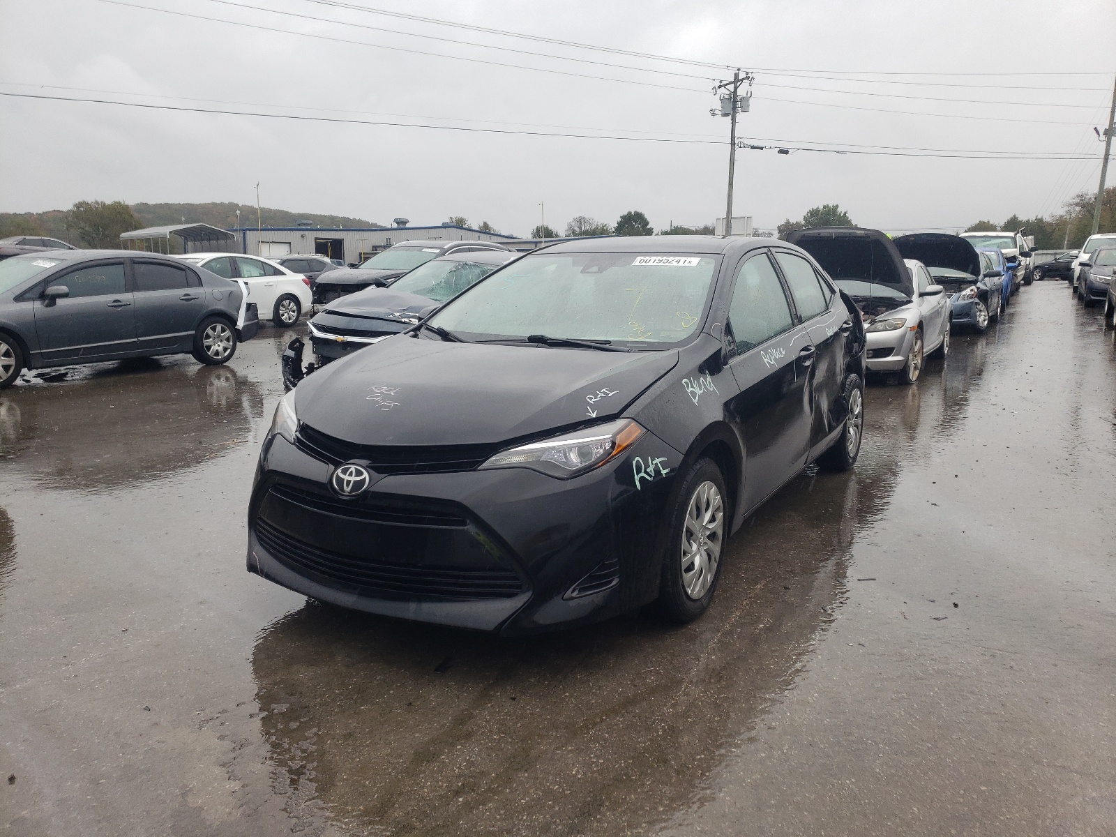 Photo 2 from auction – 2017 TOYOTA COROLLA L with VIN 2T1BURHE9HC789414