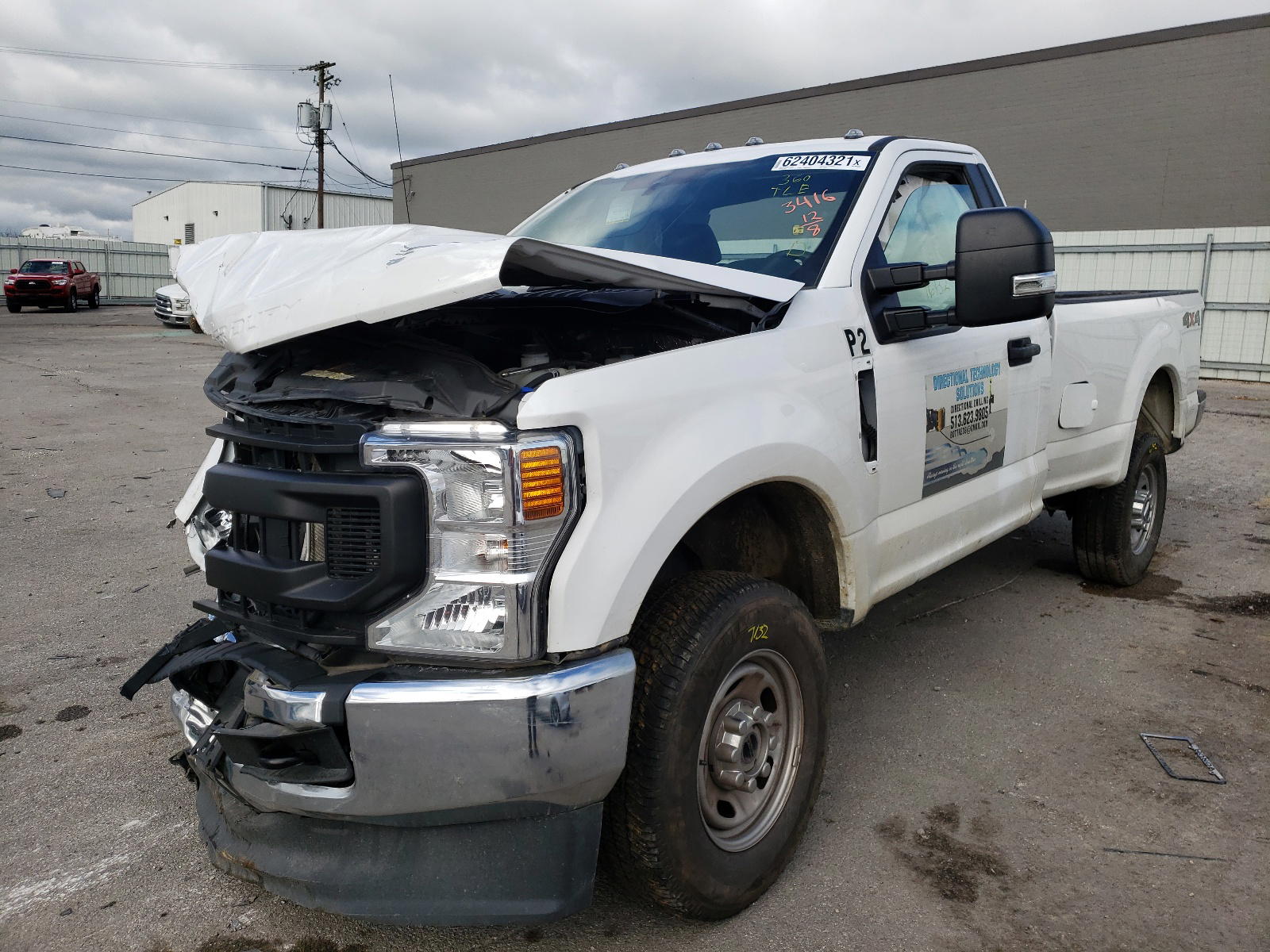 Photo 2 from auction – 2020 FORD F250 SUPER with VIN 1FTBF2B65LEE83416
