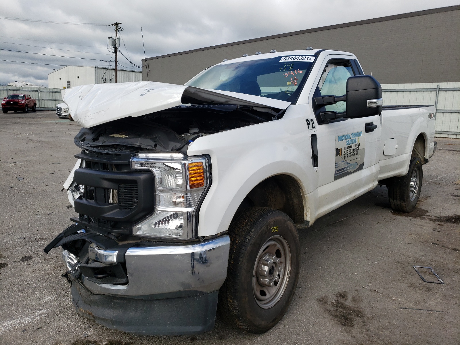 Снимка 2 от търг – 2020 FORD F250 SUPER с VIN 1FTBF2B65LEE83416