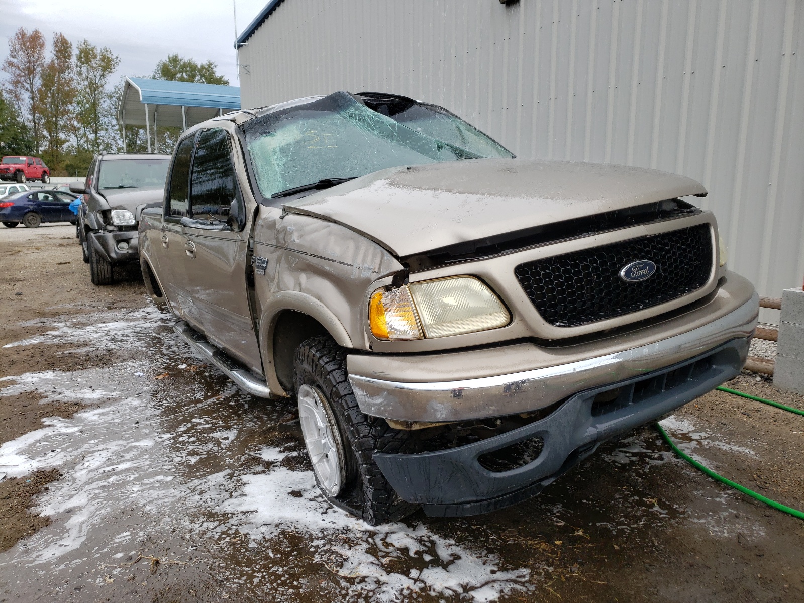FORD F150 SUPER 2003 with VIN 1FTRW08LX3KC59334 - Photo from auction