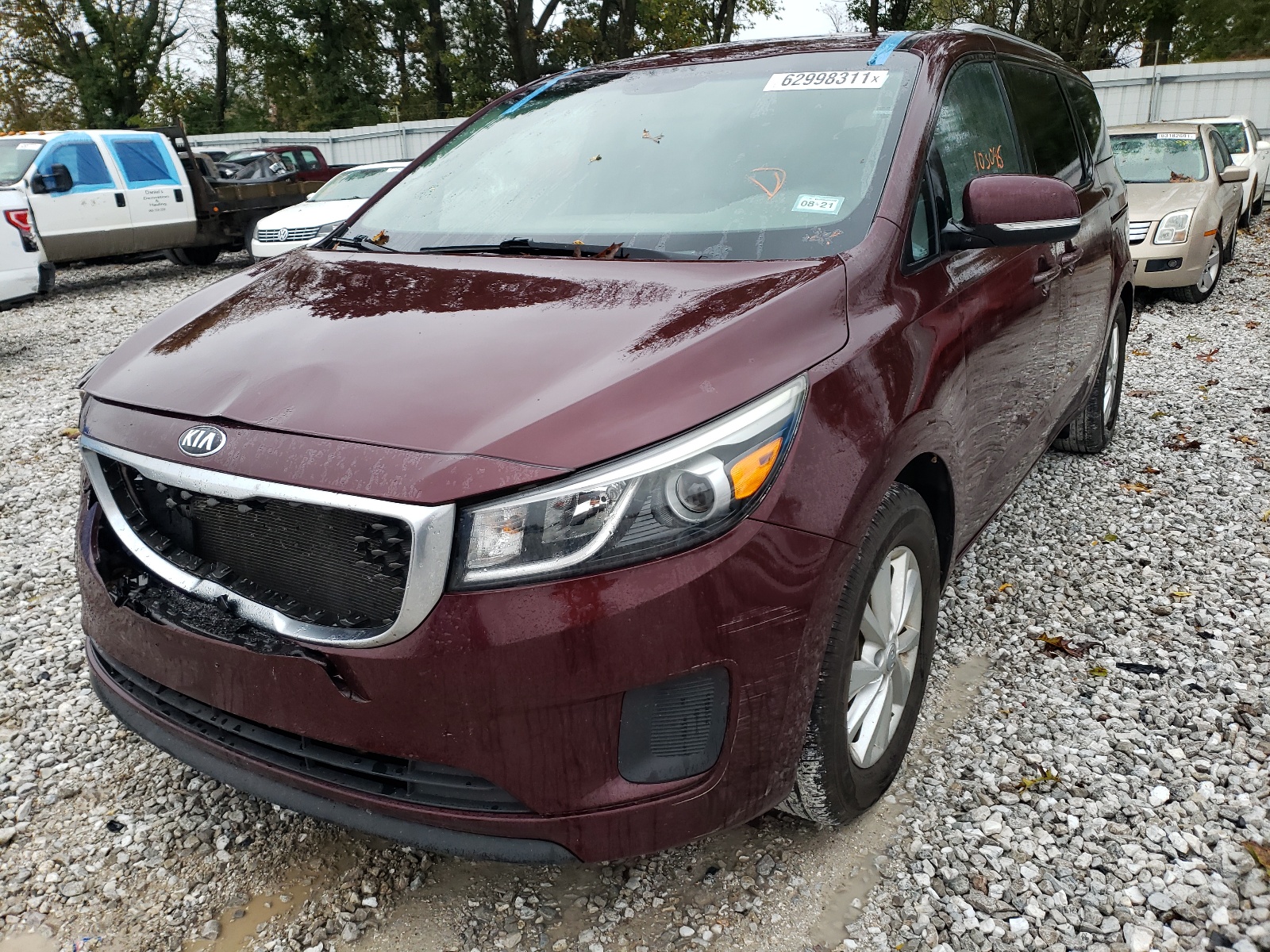 Photo 2 from auction – 2015 KIA SEDONA LX with VIN KNDMB5C10F6045166