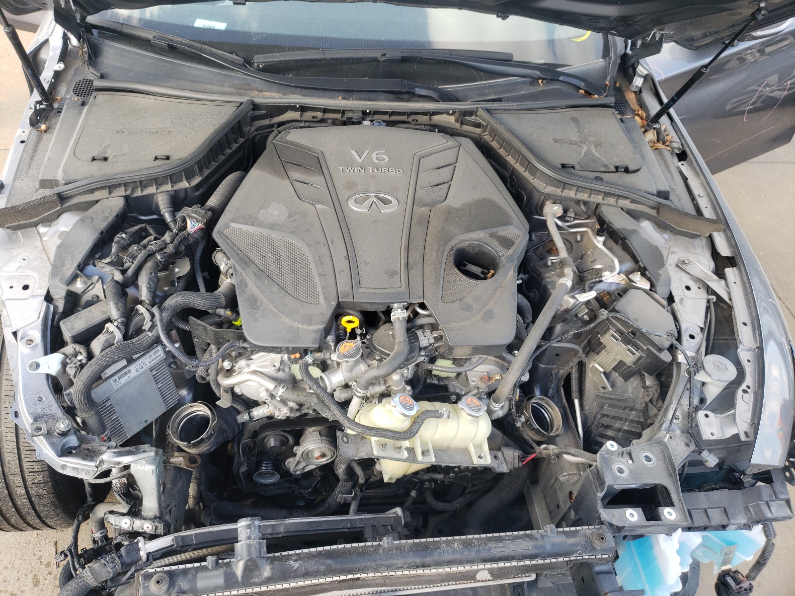 Photo 7 from auction – 2019 INFINITI Q50 LUXE with VIN JN1EV7AP6KM511643