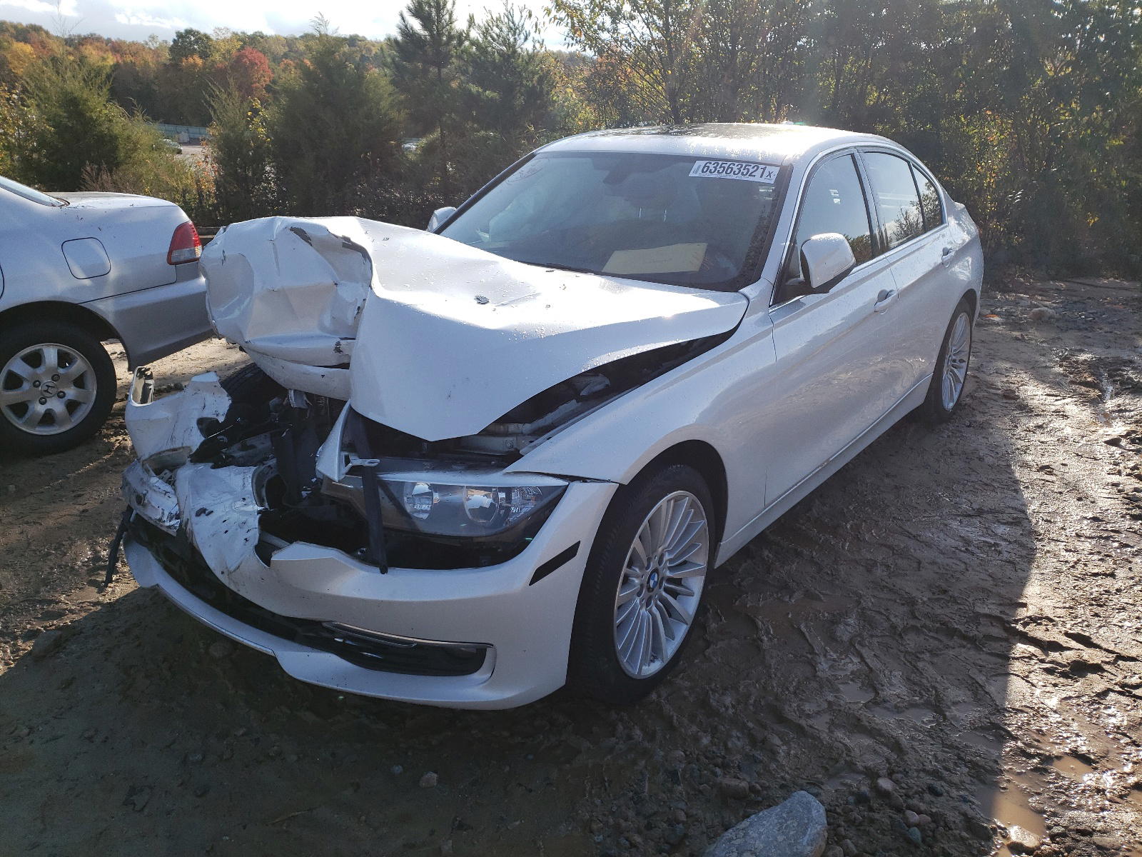 Photo 2 from auction – 2015 BMW 328 I with VIN WBA3A5G55FNS87109