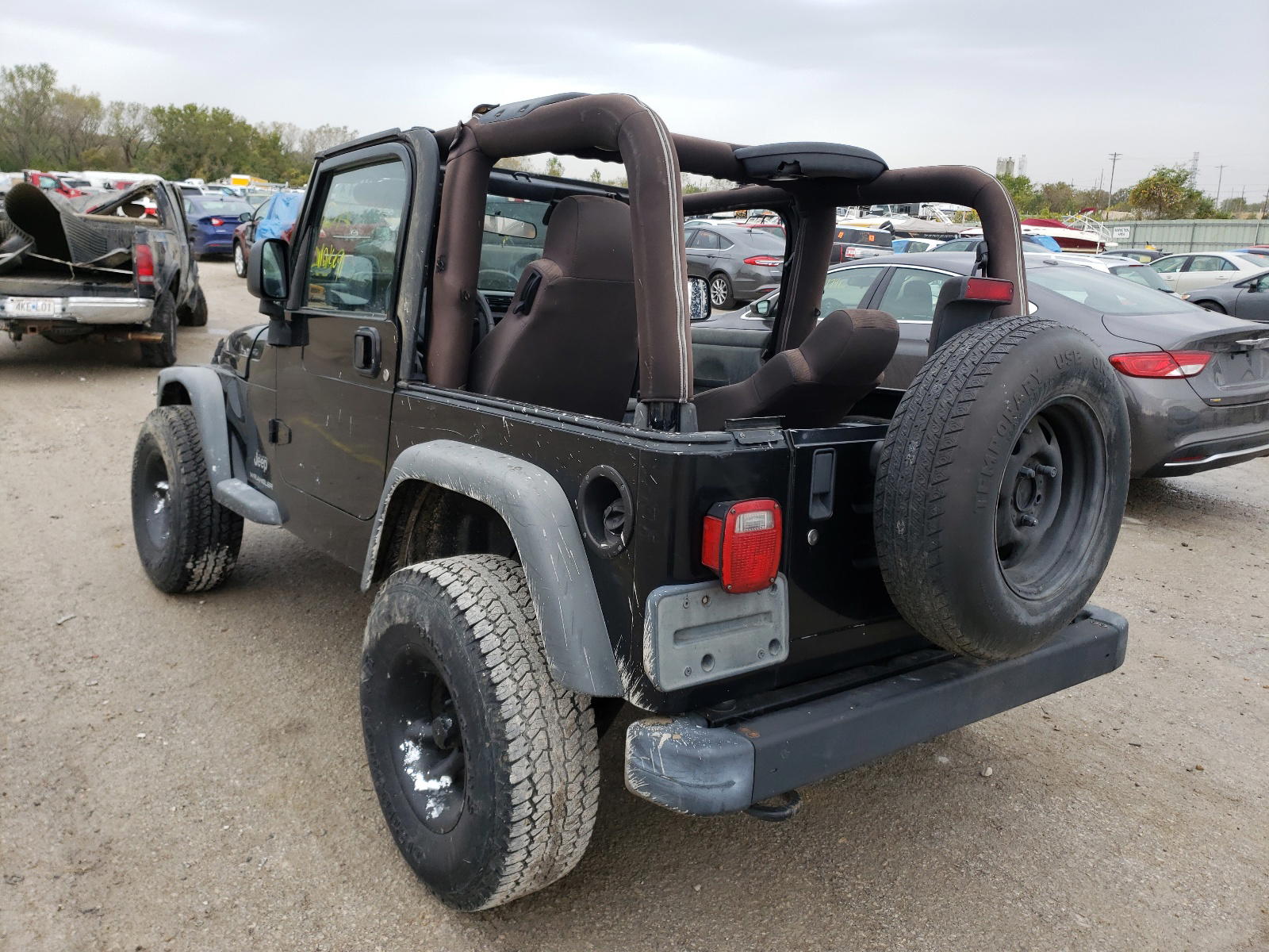 Photo 3 from auction – 2003 JEEP WRANGLER C with VIN 1J4FA39S83P368283