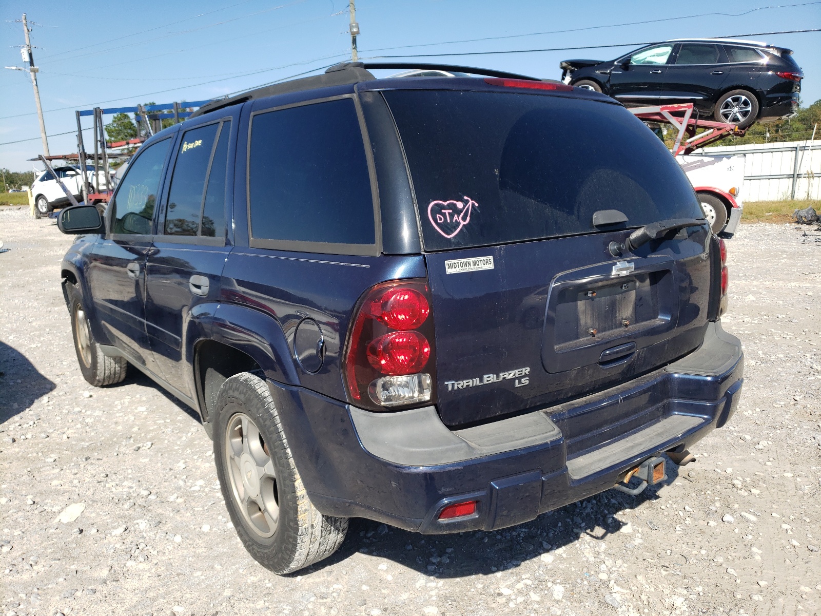 Photo 3 from auction – 2008 CHEVROLET TRAILBLAZE with VIN 1GNDS13S682156131