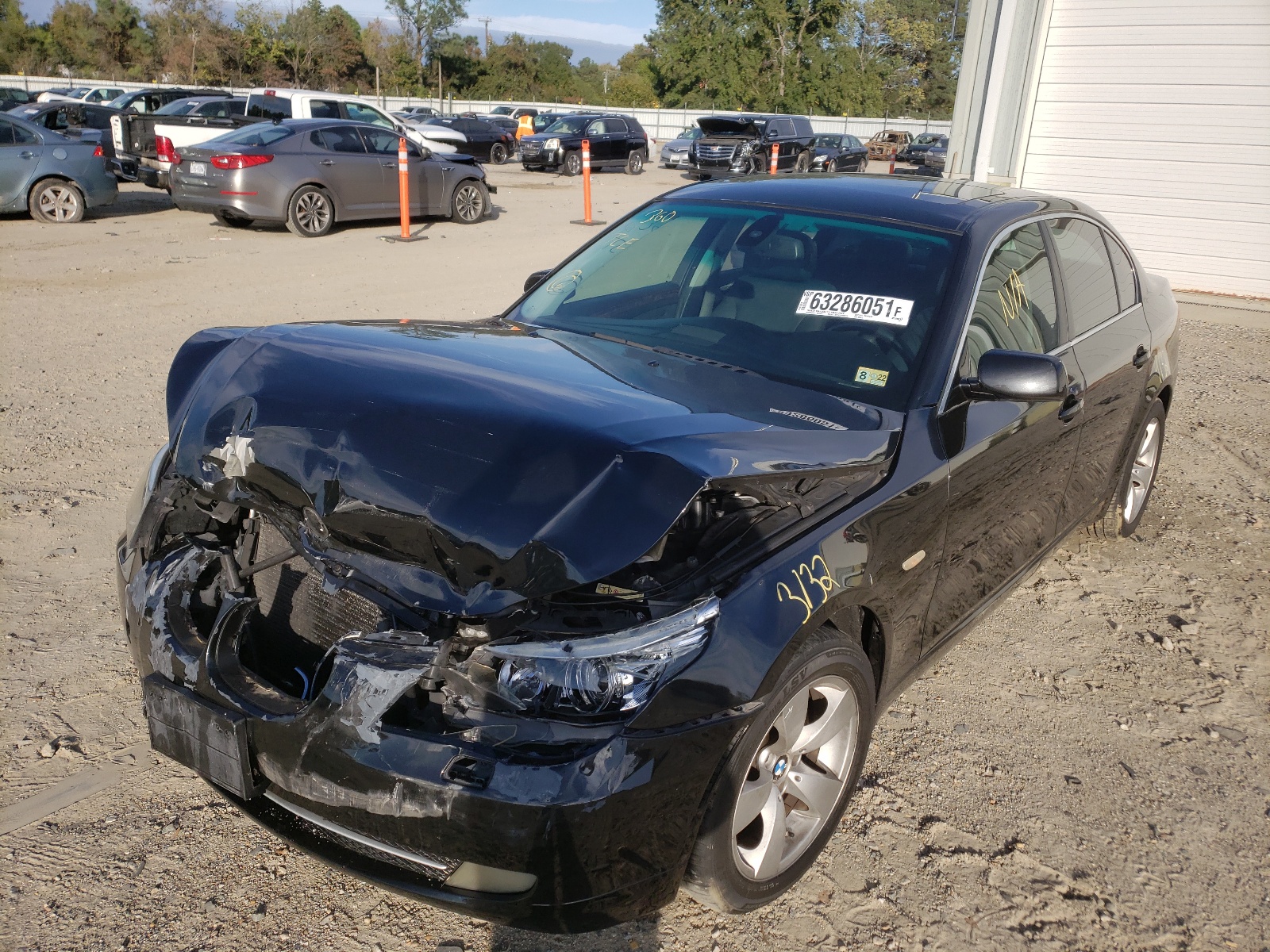Photo 2 from auction – 2008 BMW 528 XI with VIN WBANV13578CZ59813
