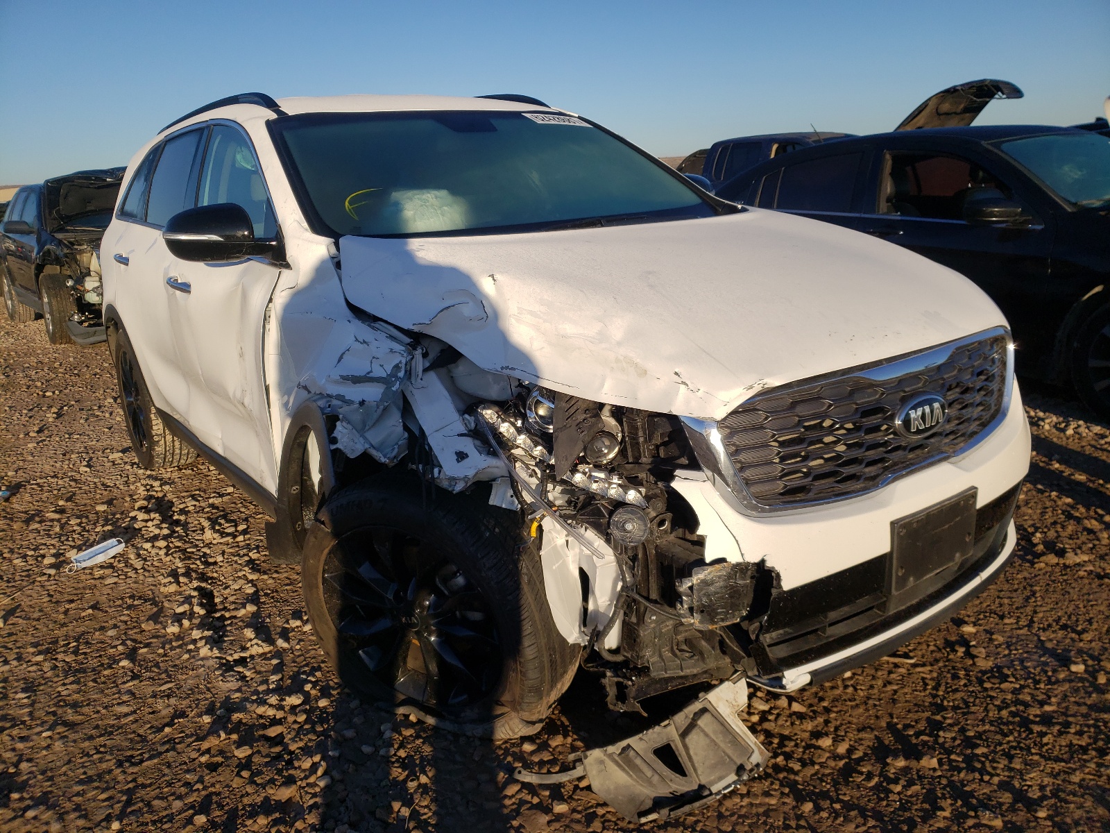 Photo 1 from auction – 2020 KIA SORENTO S with VIN 5XYPGDA59LG649502