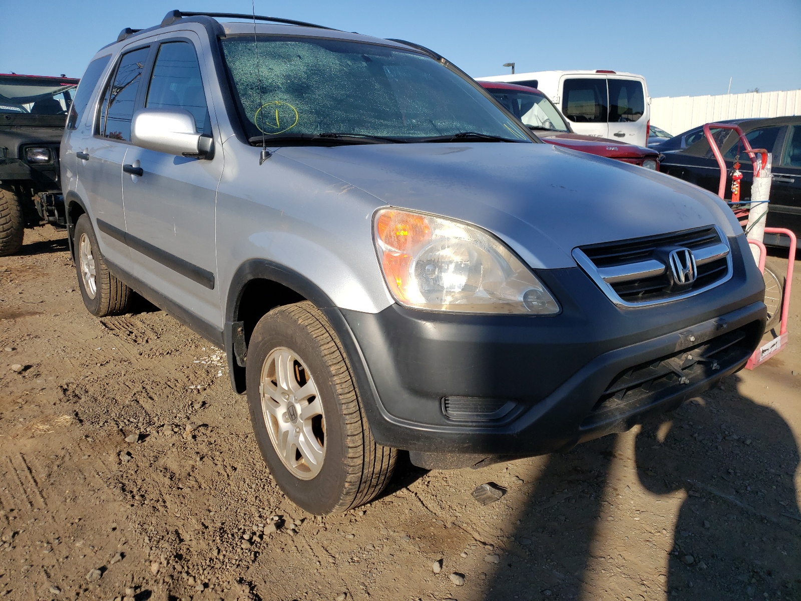 Photo 1 from auction – 2004 HONDA CR-V EX with VIN SHSRD78844U247178