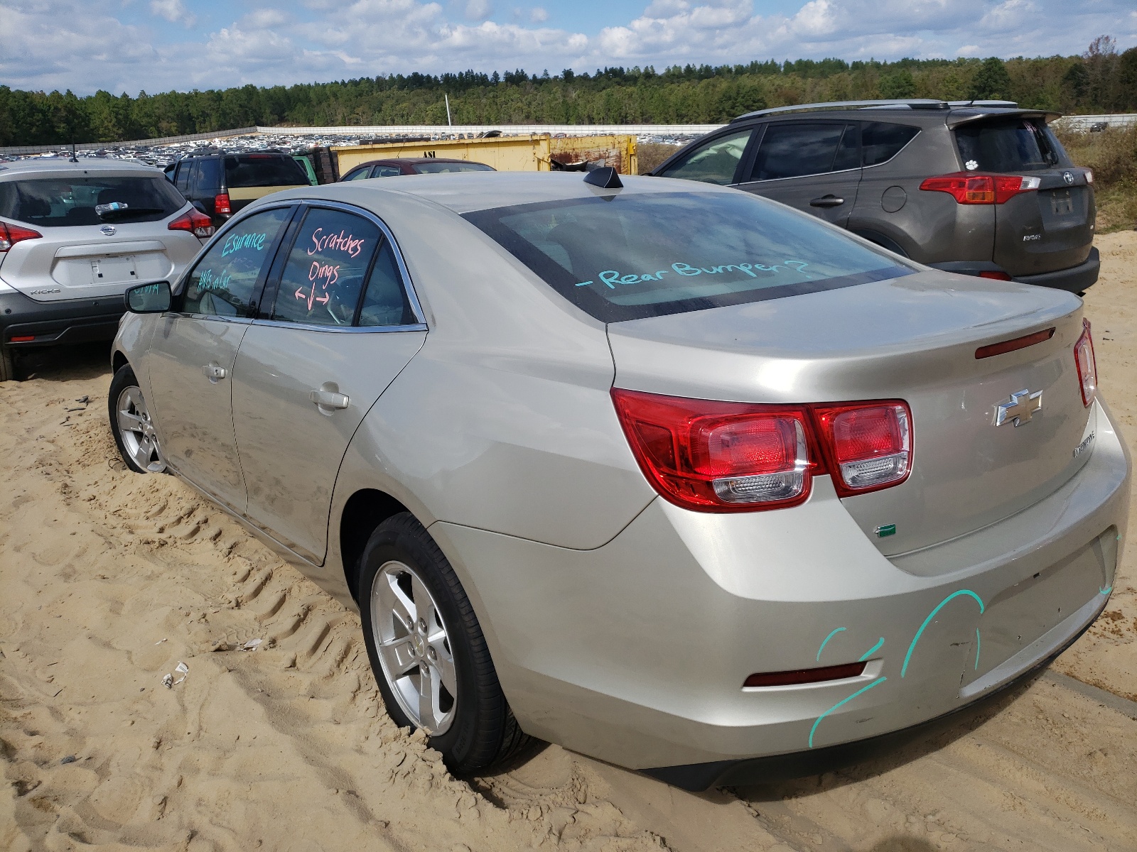 Photo 3 from auction – 2014 CHEVROLET MALIBU LS with VIN 1G11A5SLXEF290217