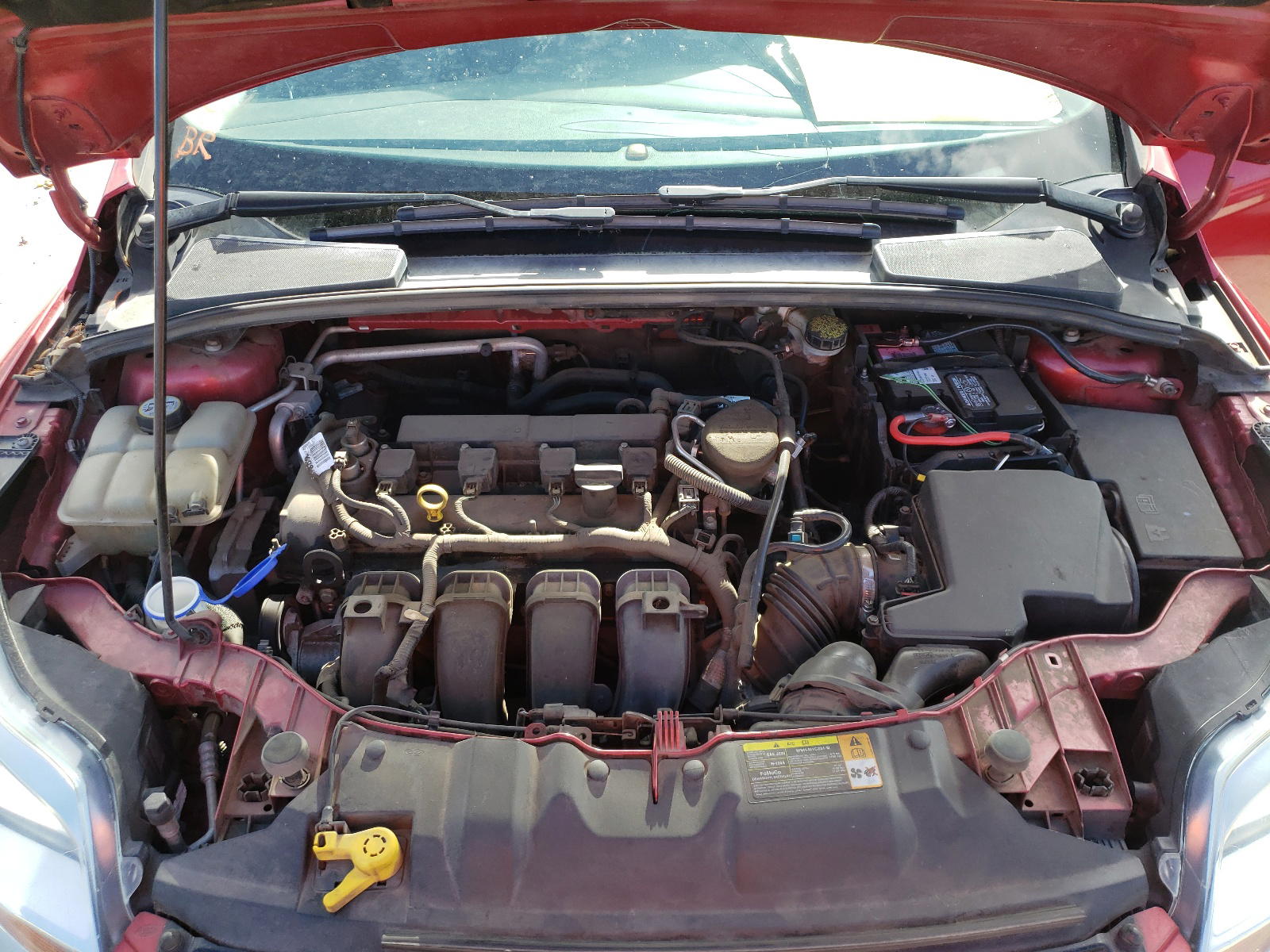 Photo 7 from auction – 2012 FORD FOCUS SE with VIN 1FAHP3F2XCL400780