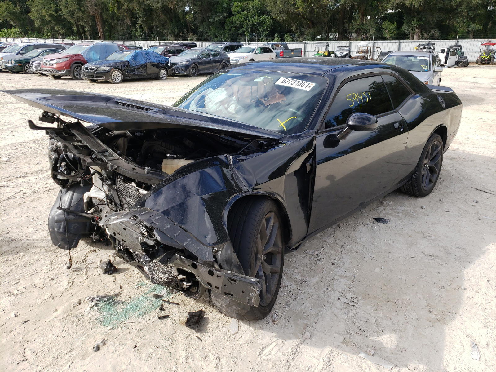 Photo 2 from auction – 2019 DODGE CHALLENGER with VIN 2C3CDZAG9KH503286