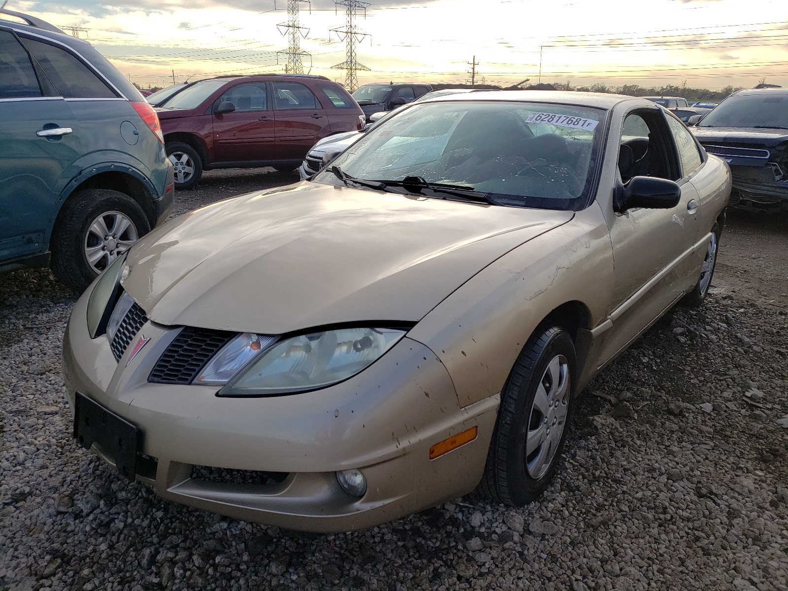 Photo 2 from auction – 2005 PONTIAC SUNFIRE with VIN 3G2JB12F25S221996